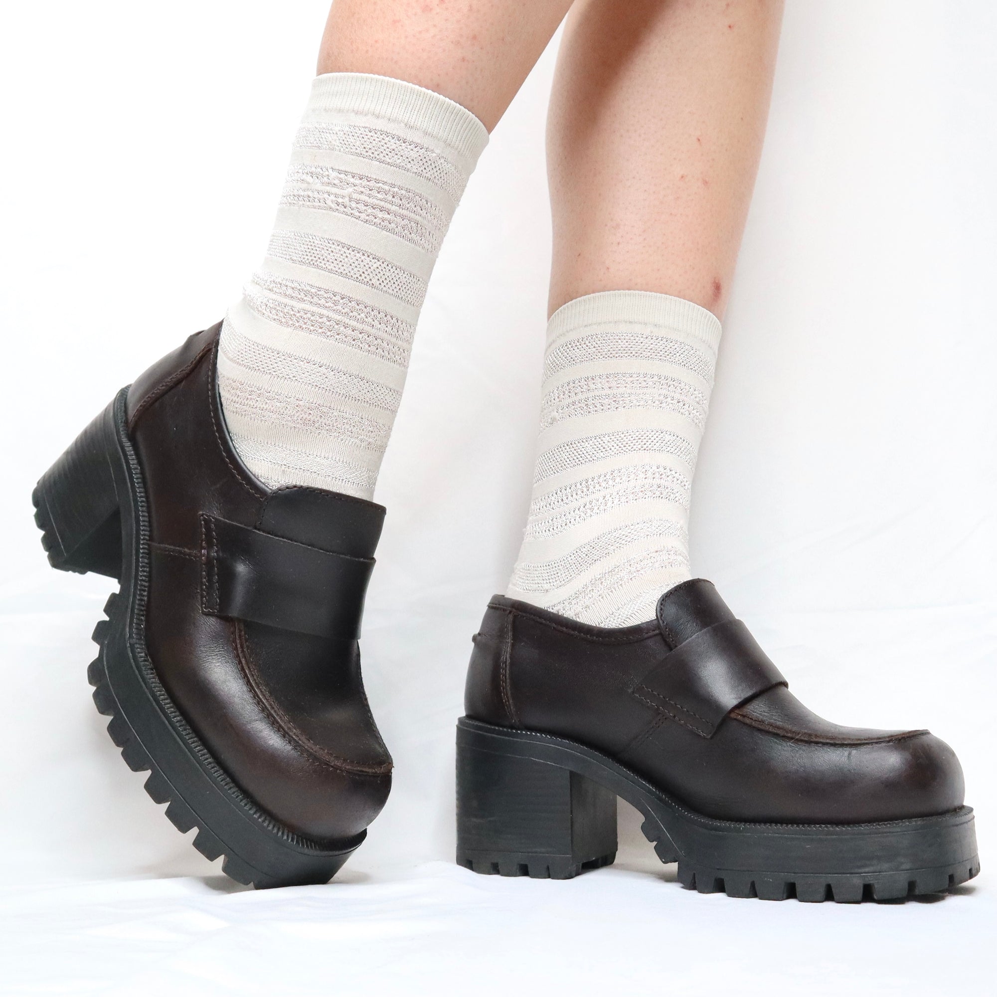 HAOTAGS Womens Closed Toe Sandals Chunky Heel Platform Vintage Casual  Summer Shoes Black Size 7 - Walmart.com