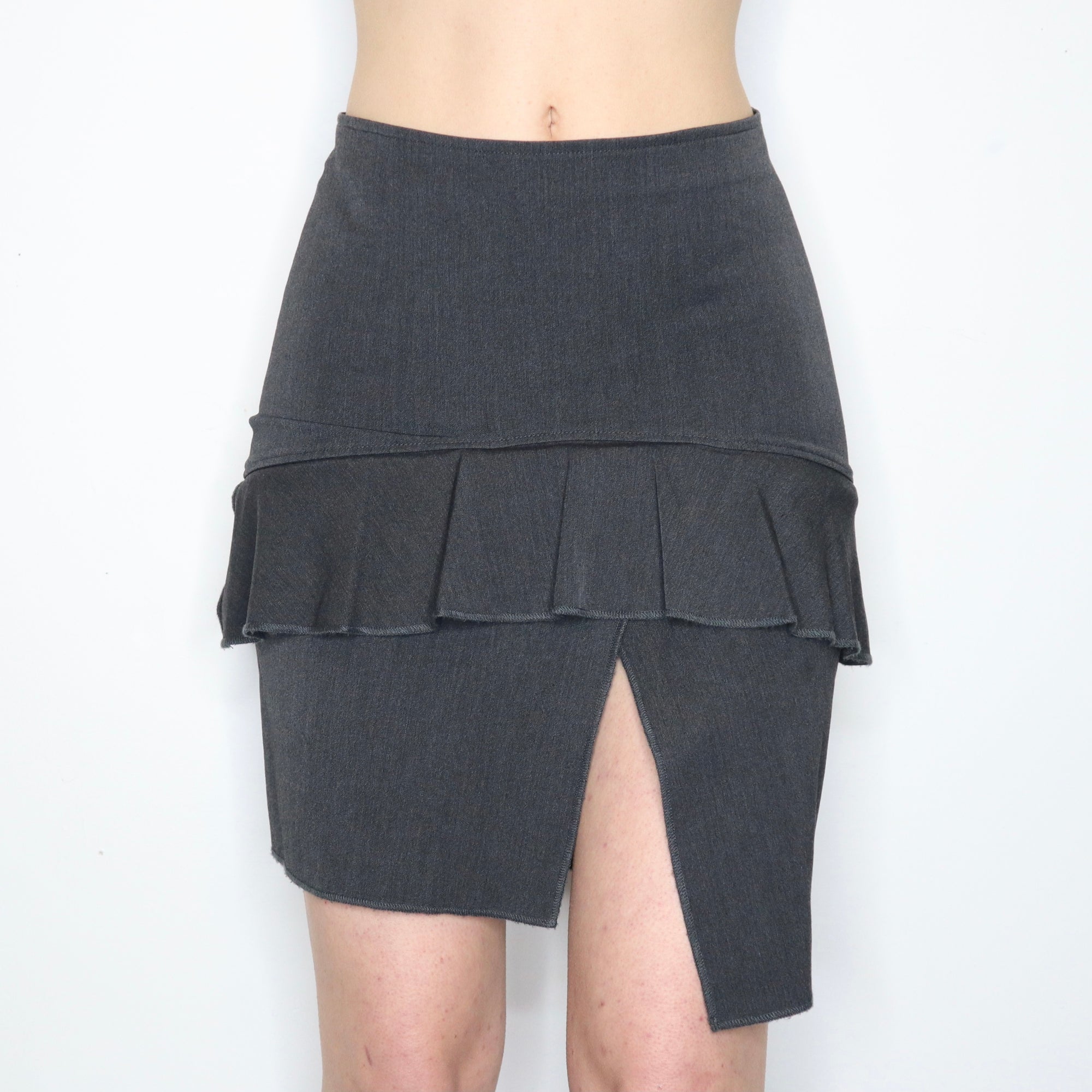 Asymmetrical Midi Skirt 