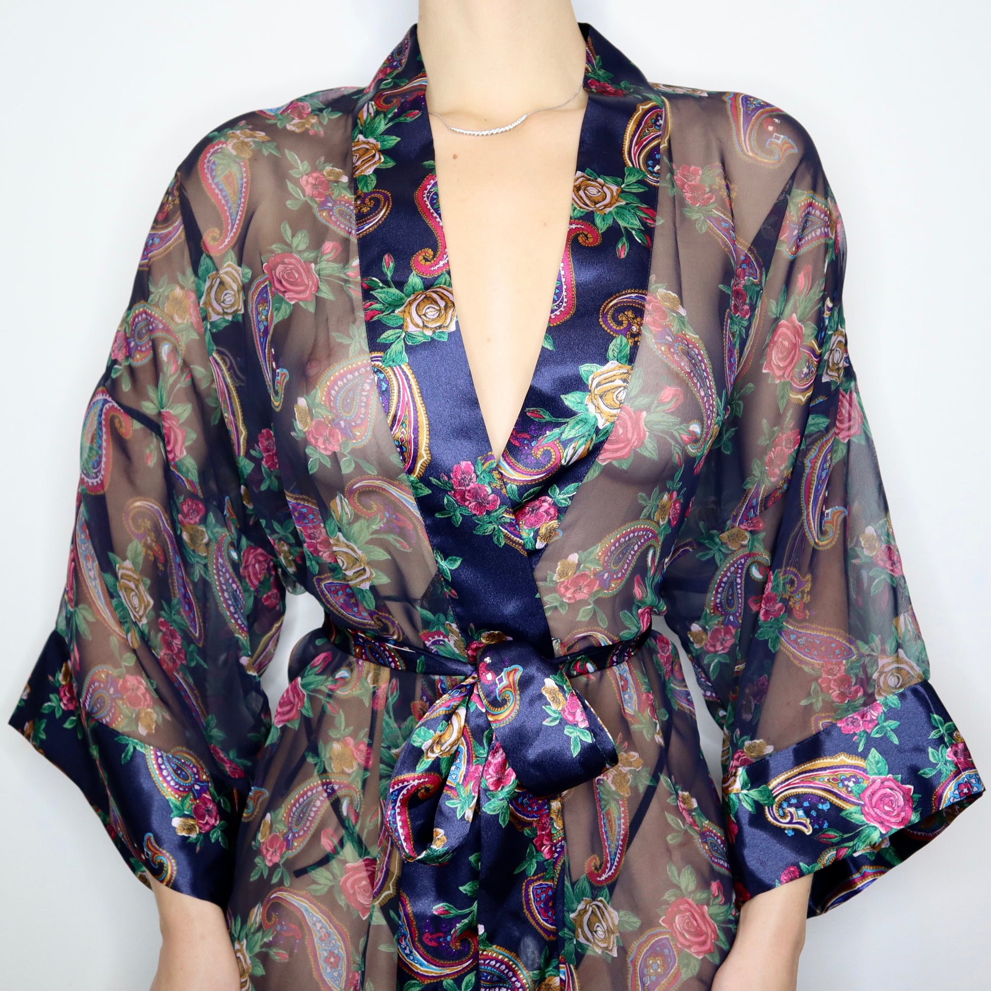 Paisley Floral Robe