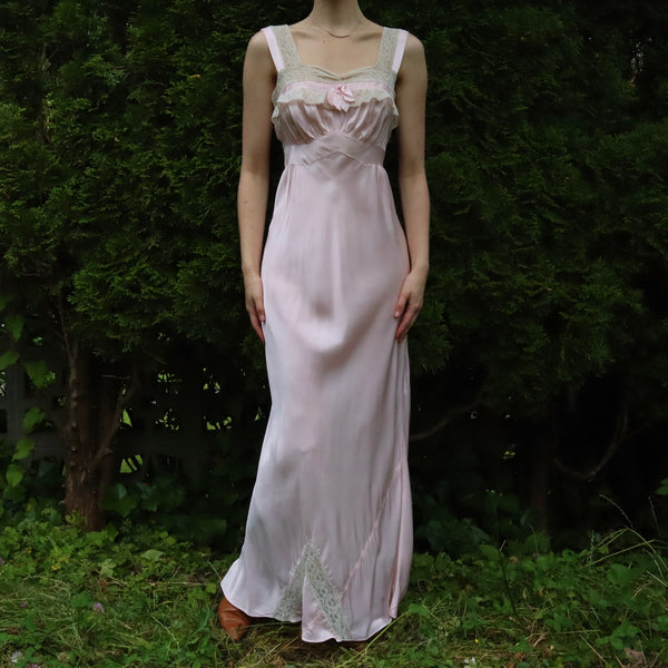 Antique Petal Pink Nightgown (Small)