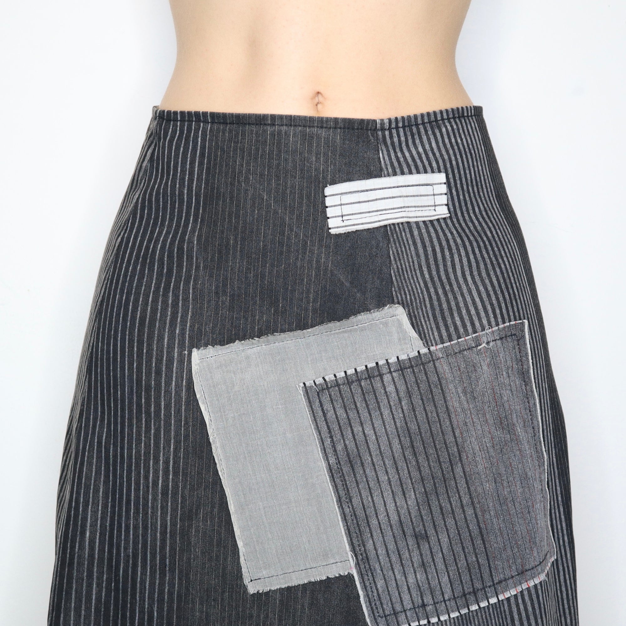 Deconstructed Patchwork Skirt 