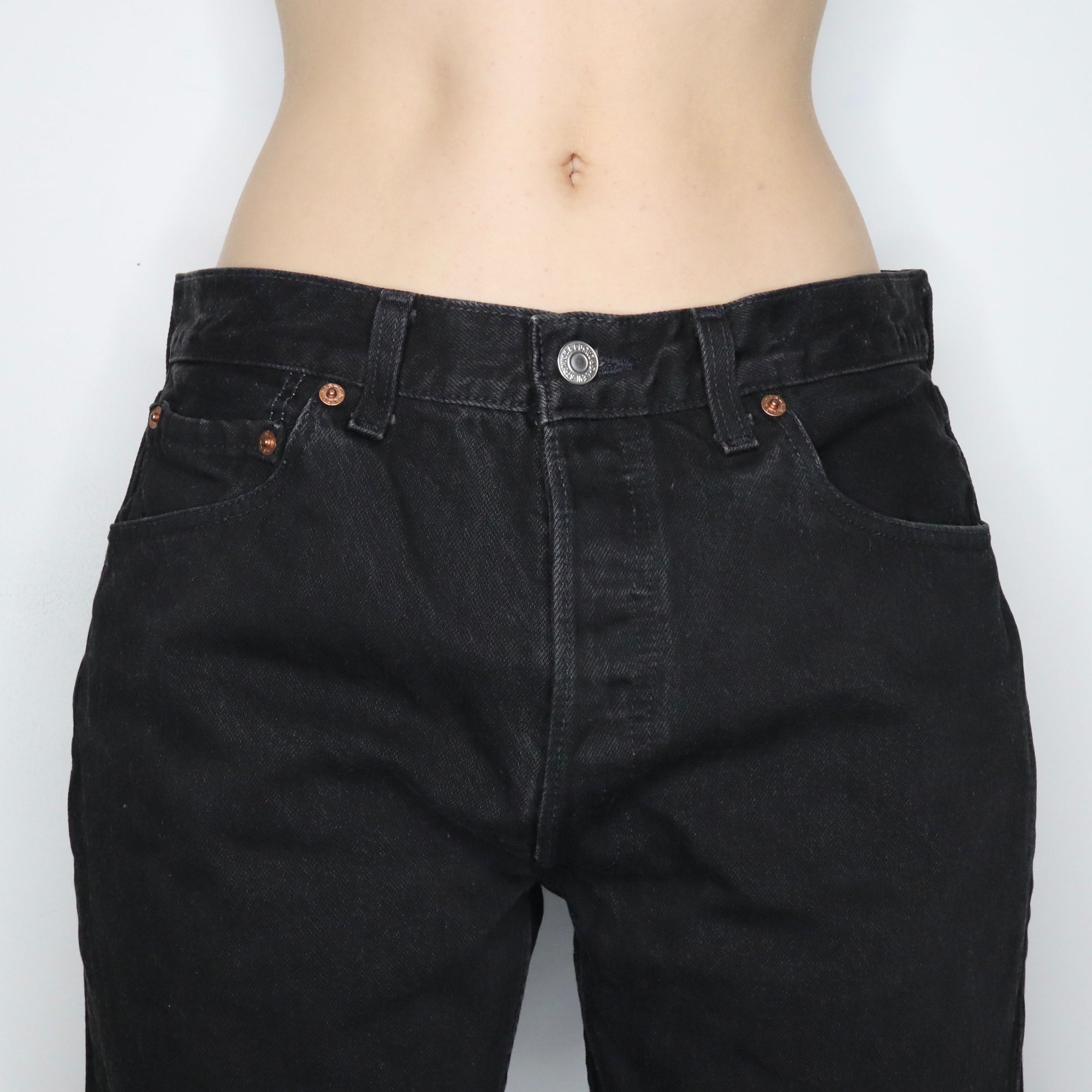 Black 501 Levi's Jeans 