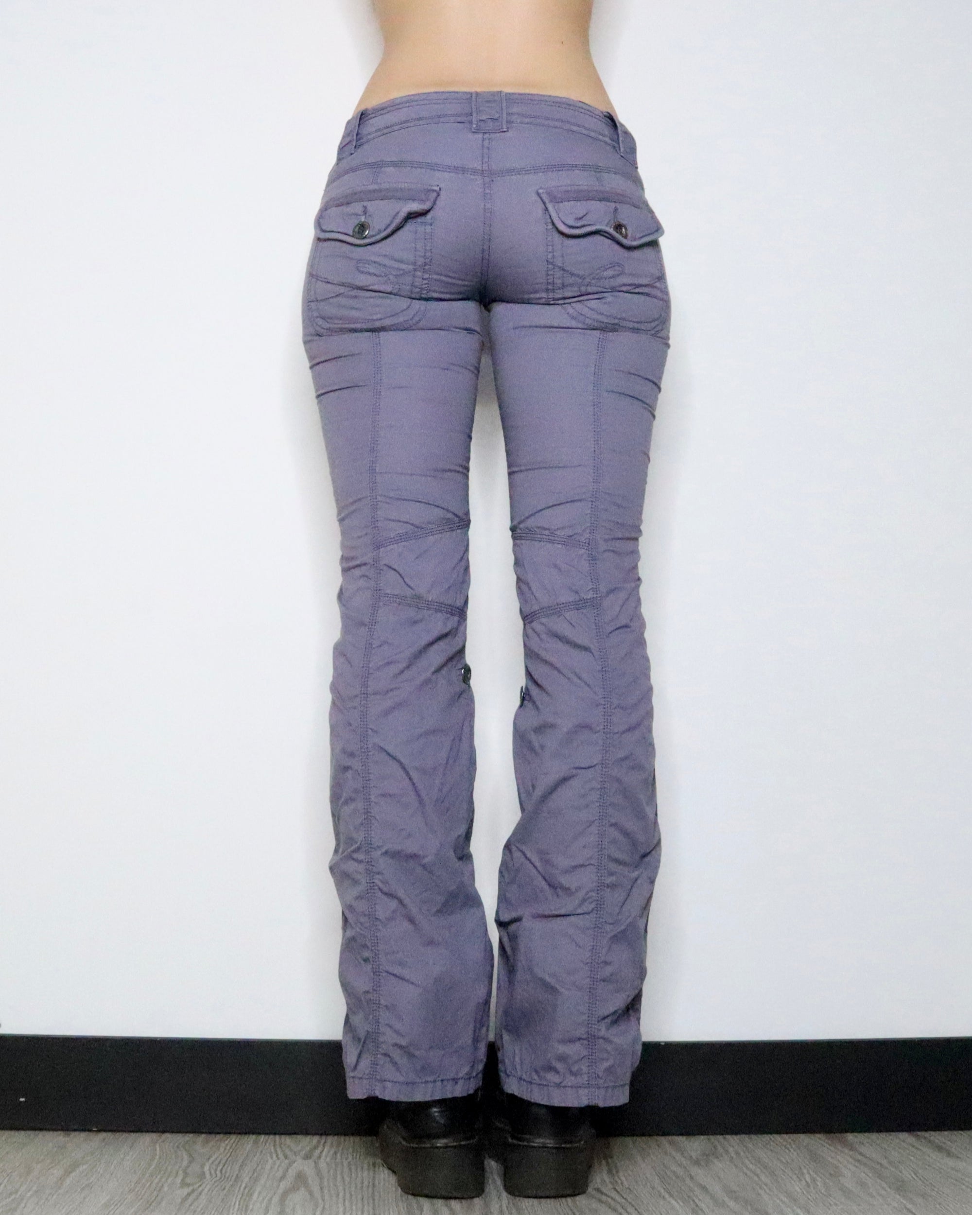 Dusty Lavender Cargo Pants (Small) 