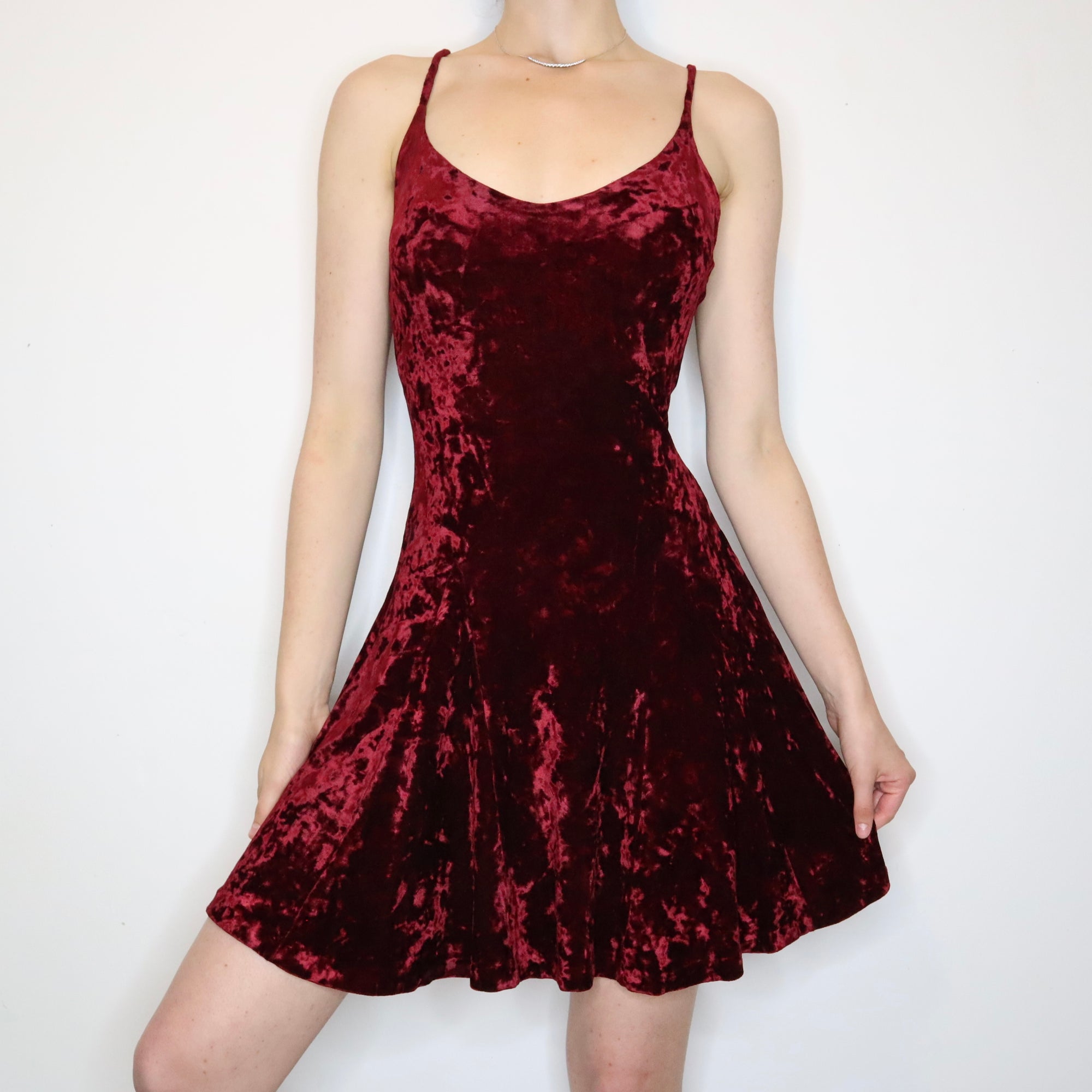 Betsey Johnson Red Velvet Dress (S-L)