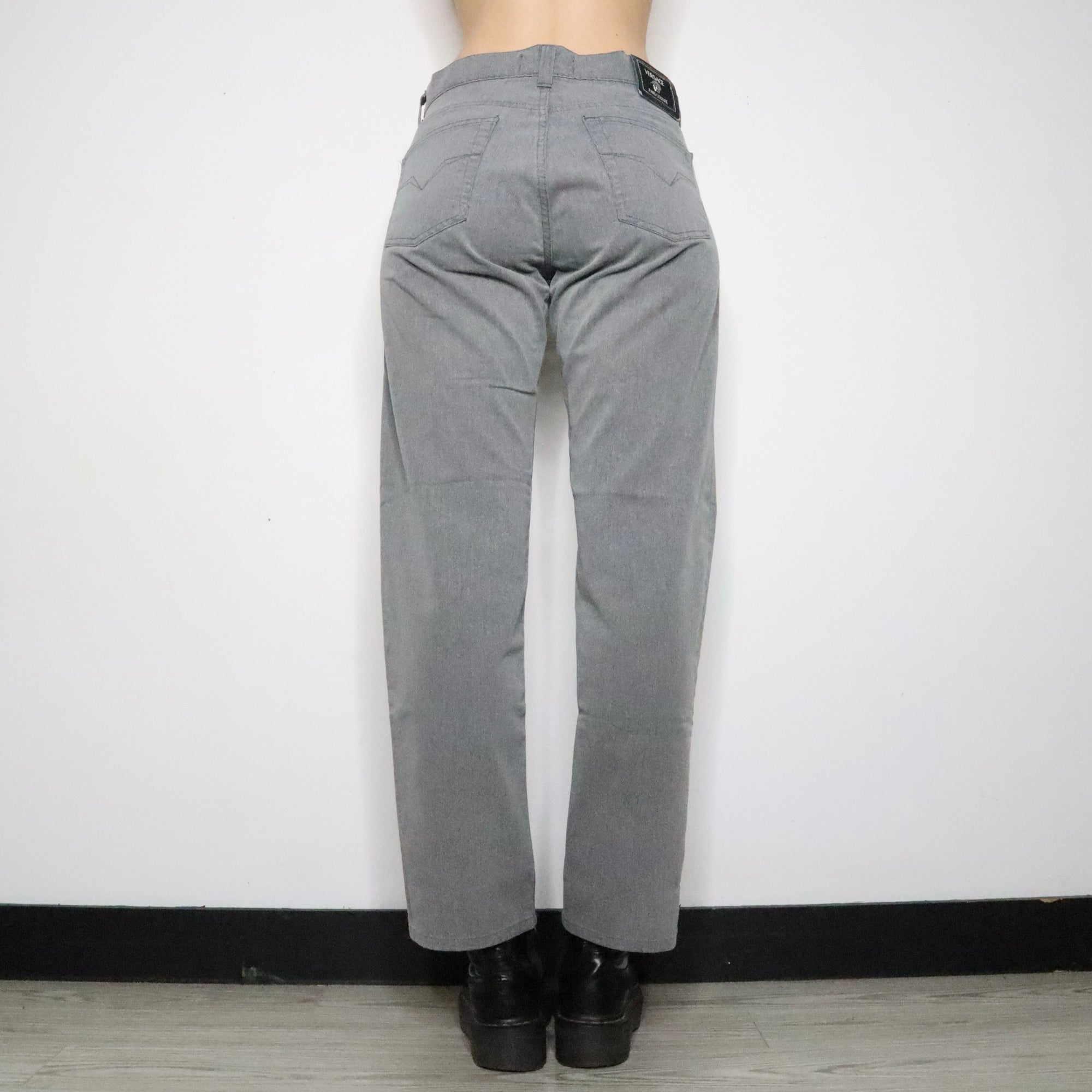 Gray Versace Pants (M-L)