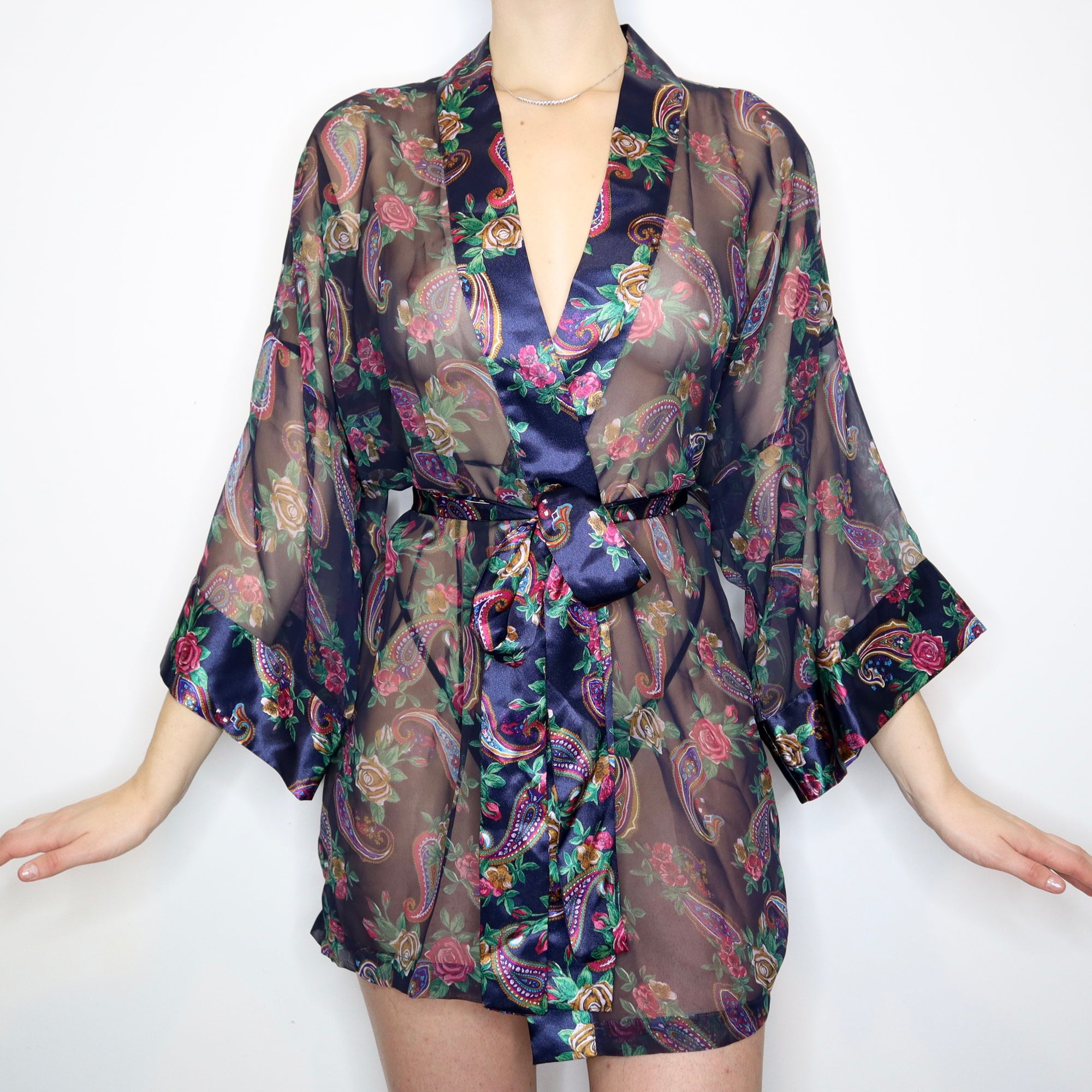 Paisley Floral Robe