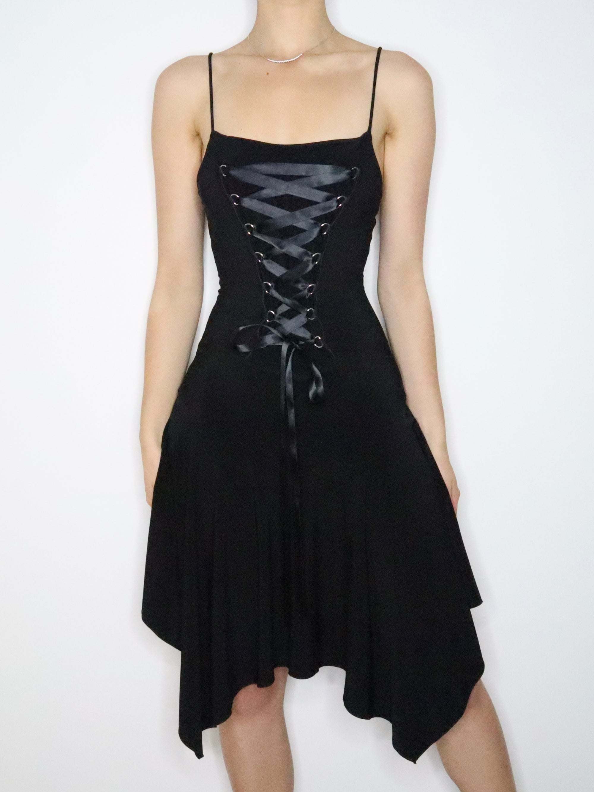 Gothic Fairy Corset Dress (S-M) 