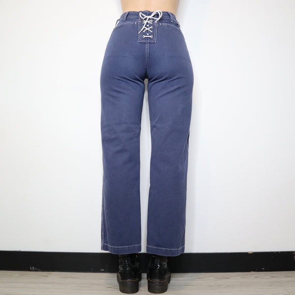70s Navy Jeans - Imber Vintage