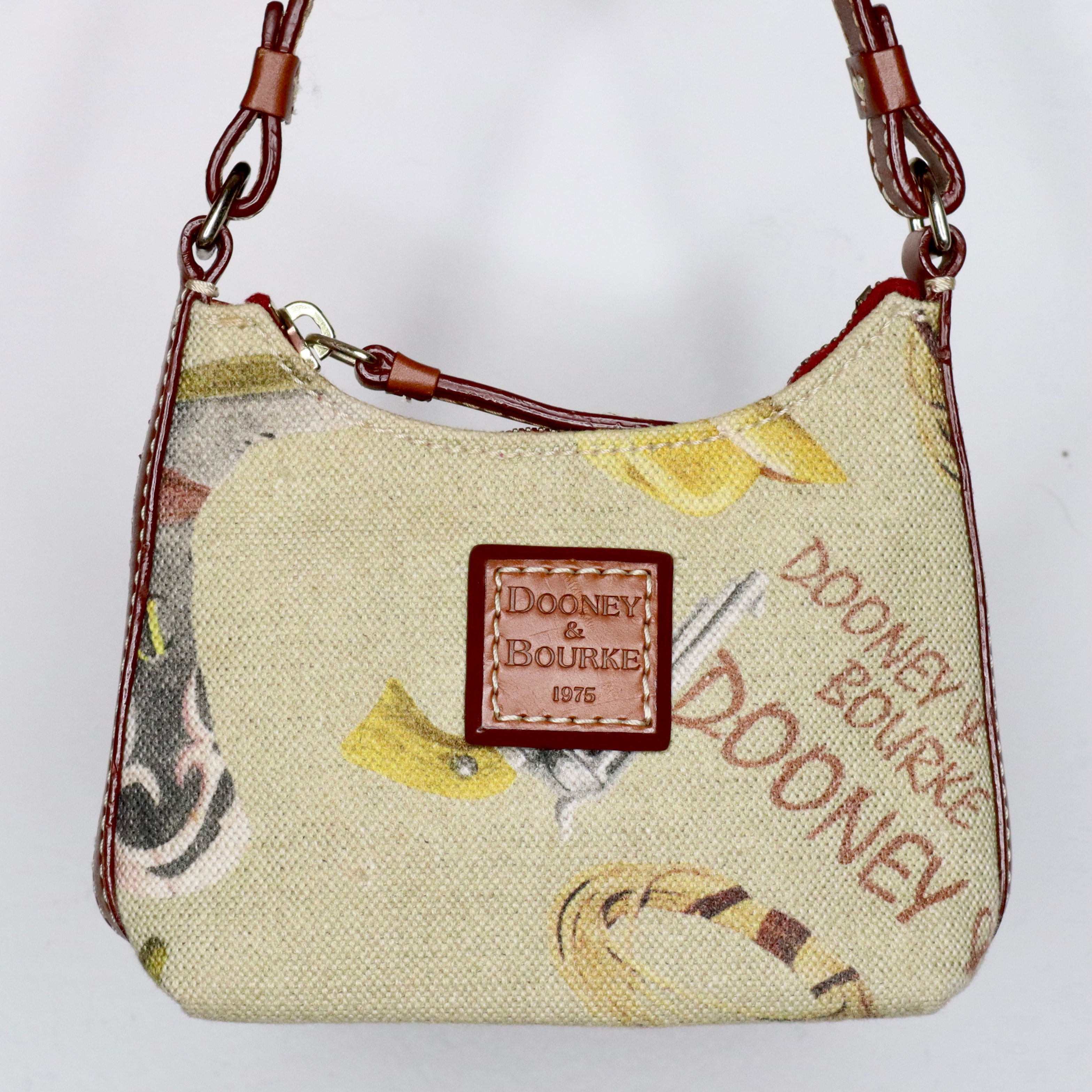 1975 Dooney & Bourke Vintage Cloth Shoulder bag, Women's Fashion