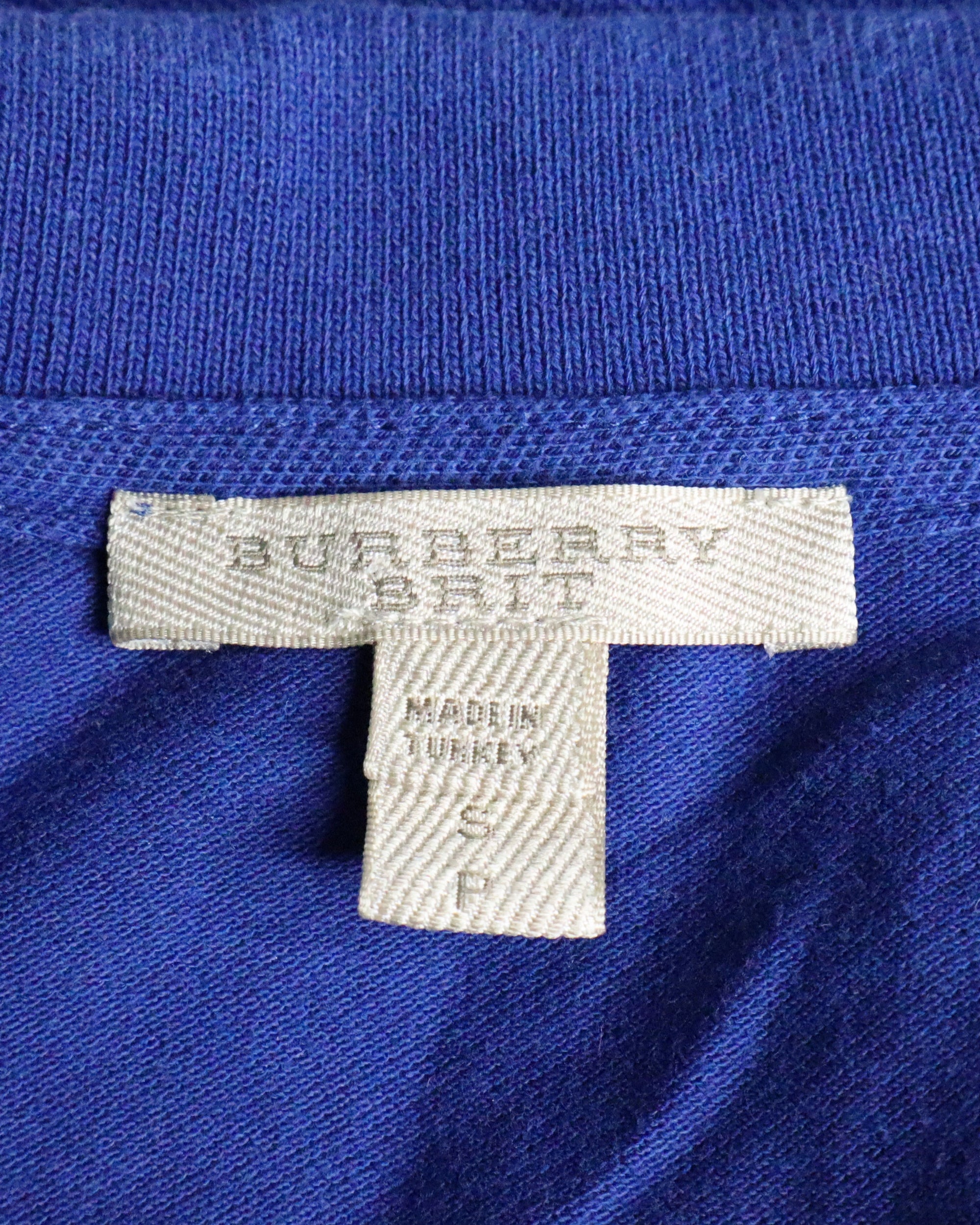 Burberry Blue Polo Shirt (S-M)