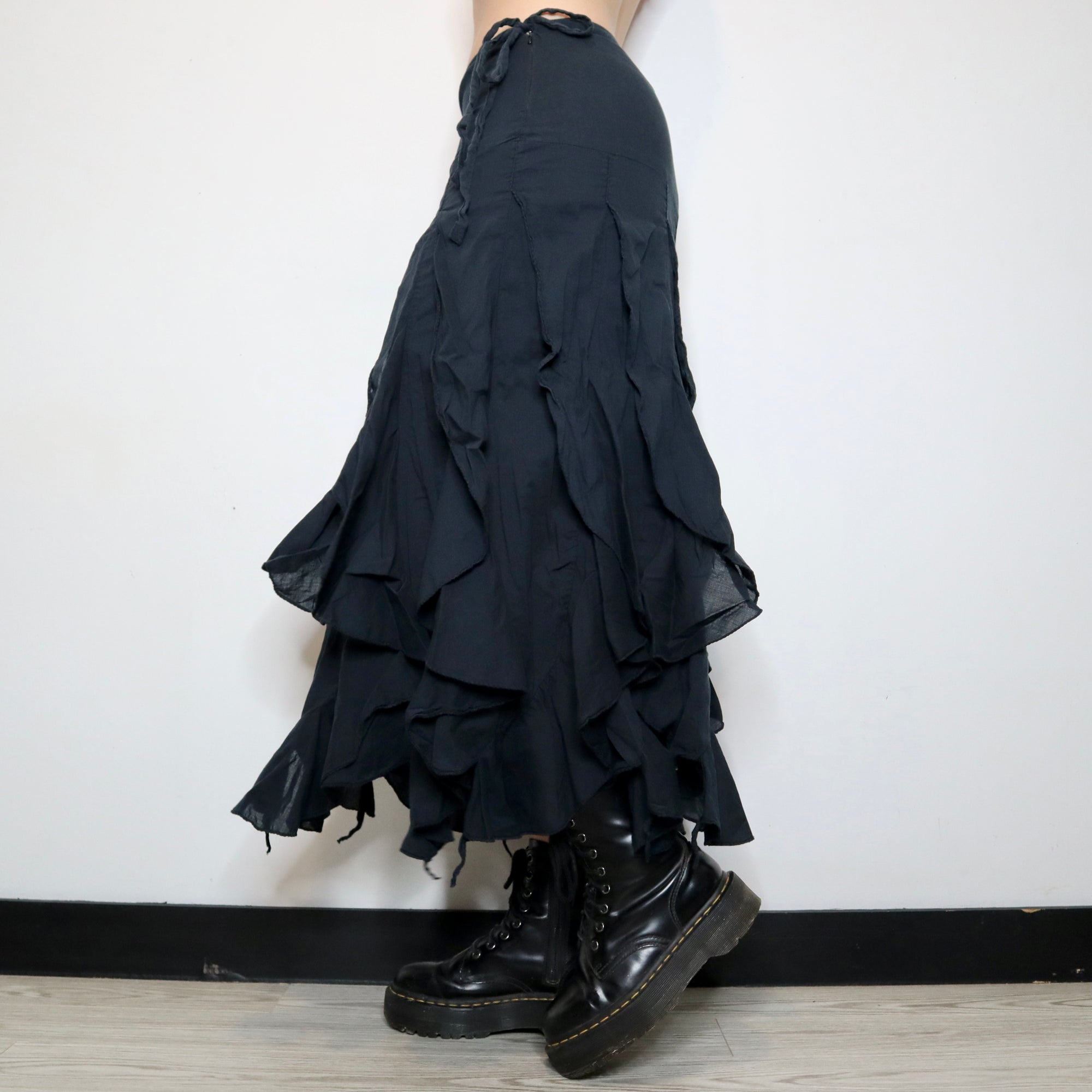 Black Fairy Maxi Skirt 