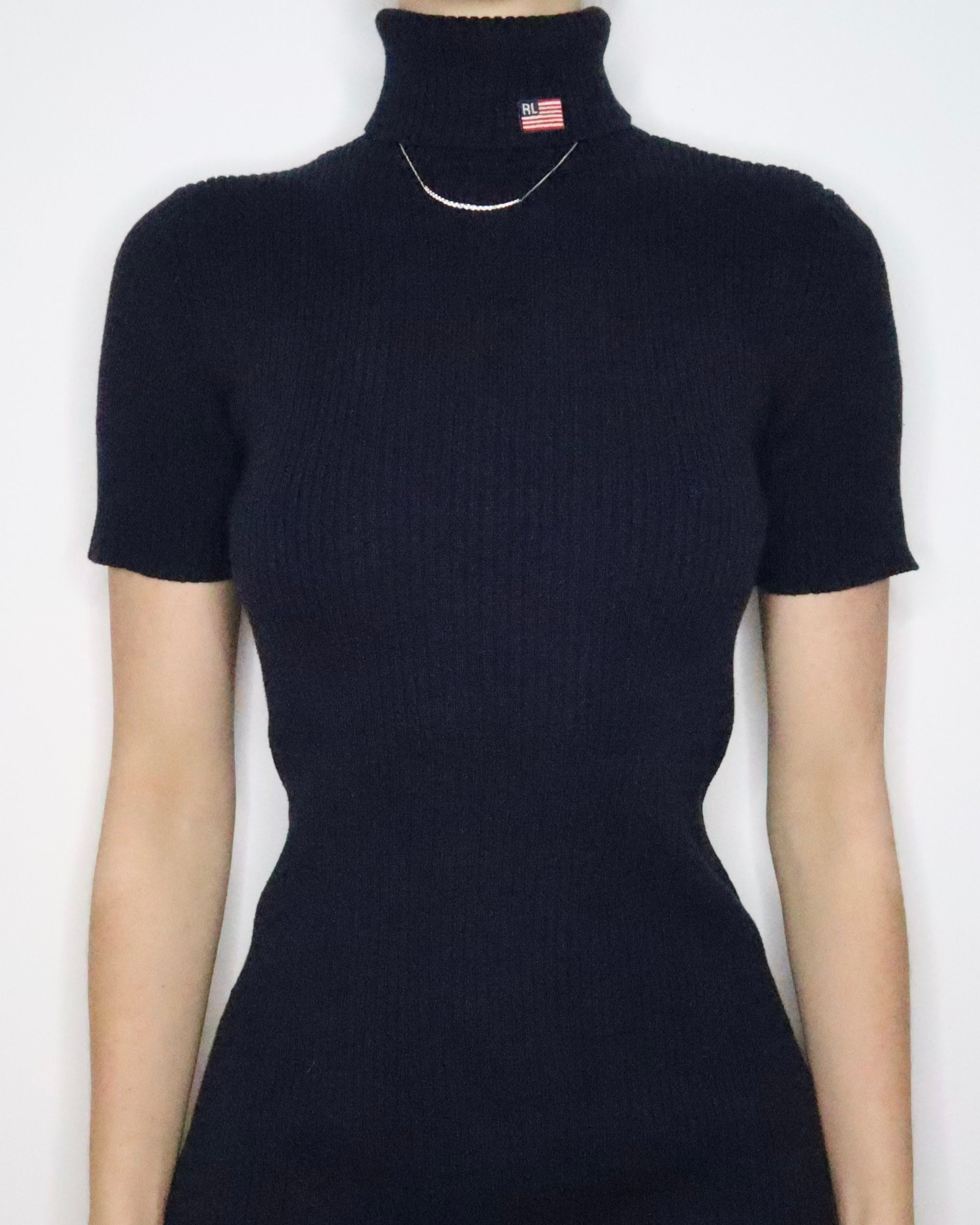 Ralph Lauren Navy Sweater Dress (Medium) 