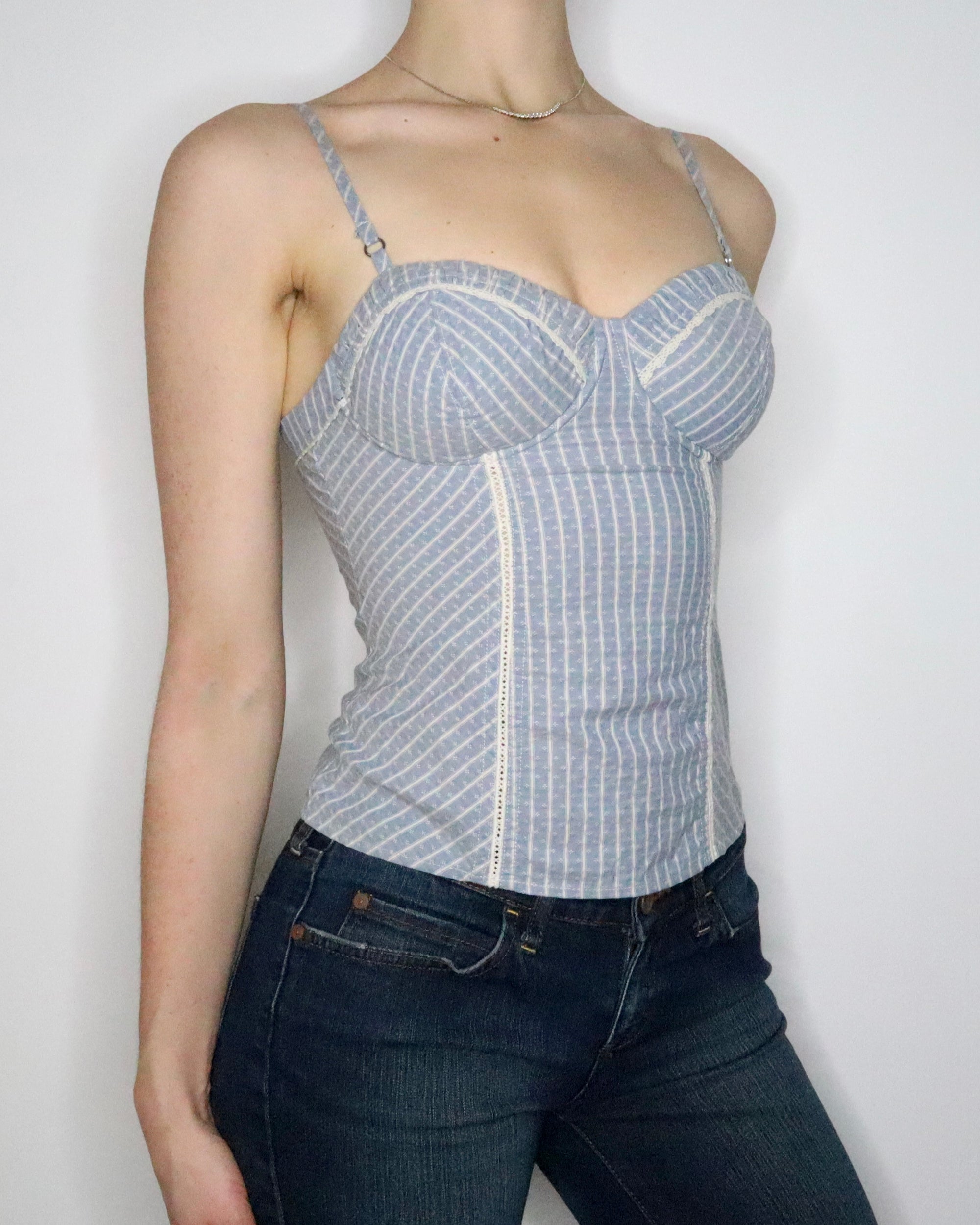 Guess Baby Blue Bustier (XS/32C)