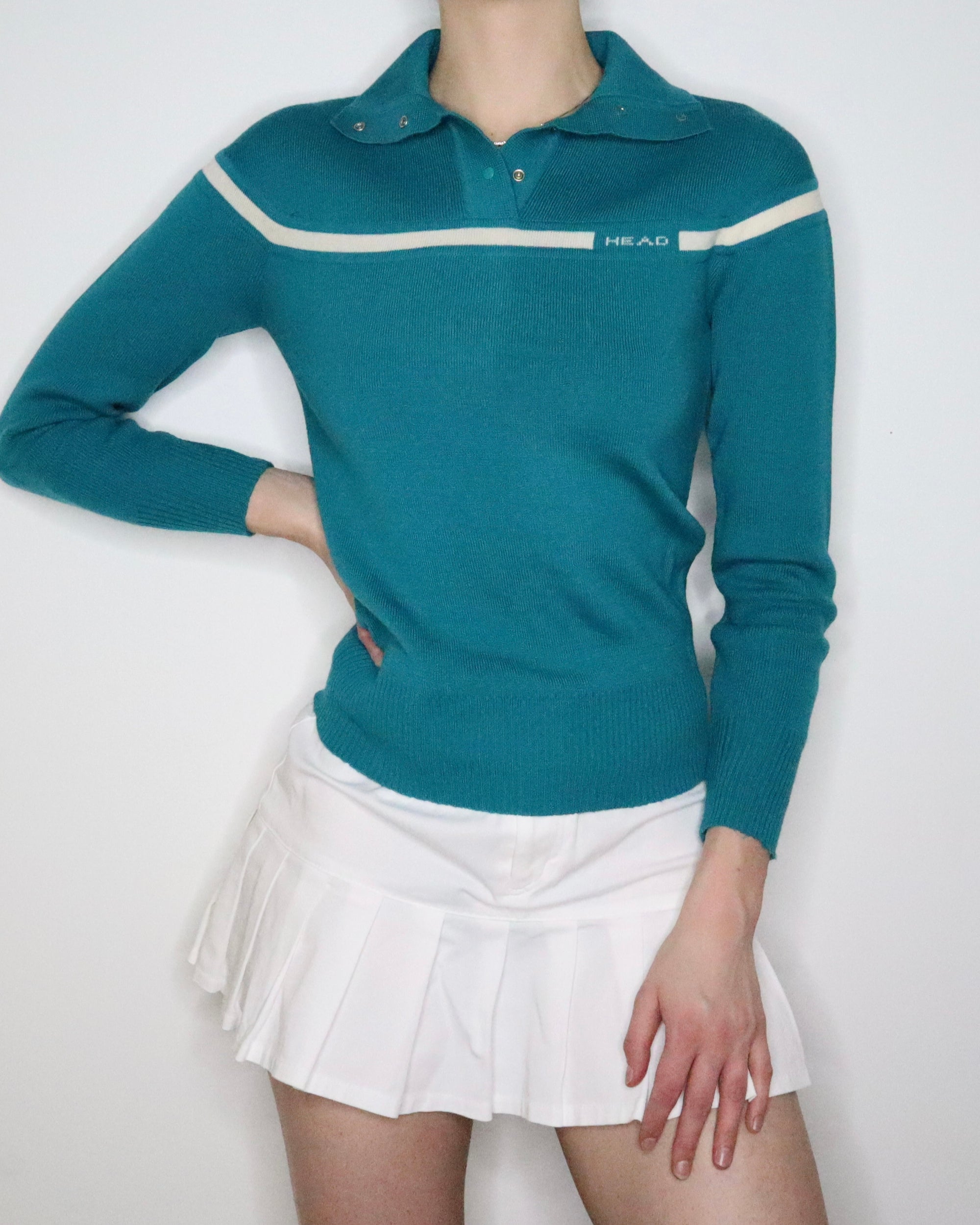Rare 70s Cheerleader Sweater (S-M) 