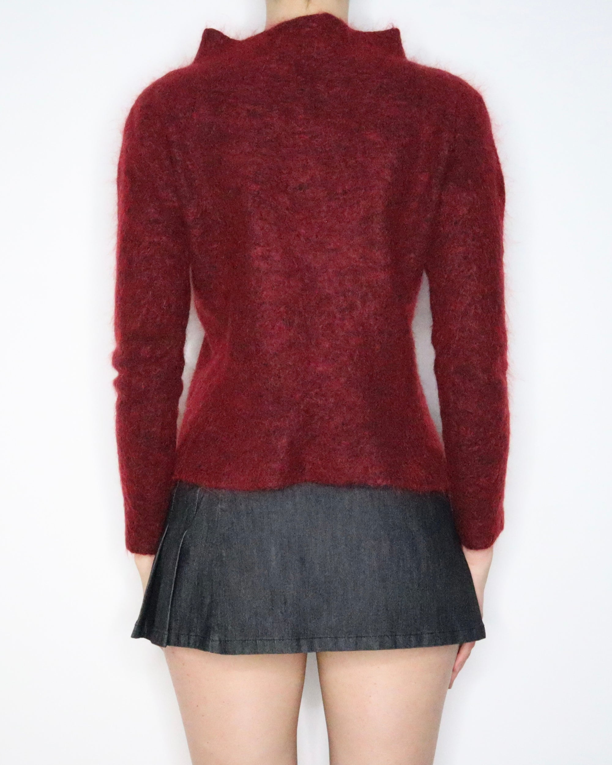Sarah Pacini Mohair Sweater (Large) 