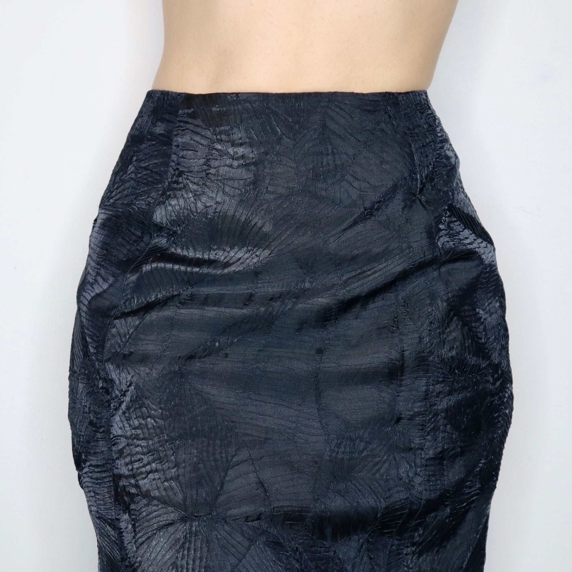 Textured Maxi Skirt 
