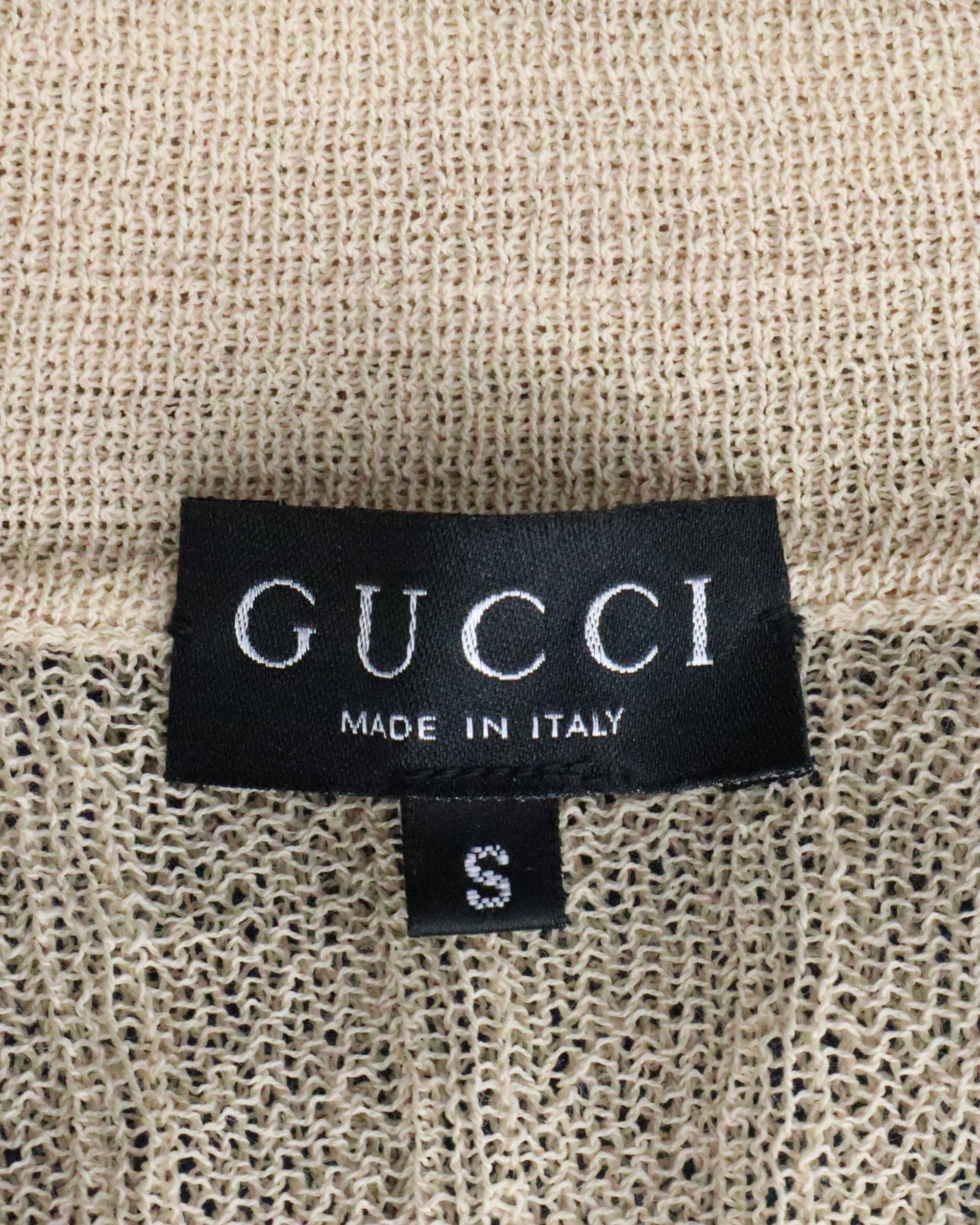 Gucci Beige Cardigan (Medium) 