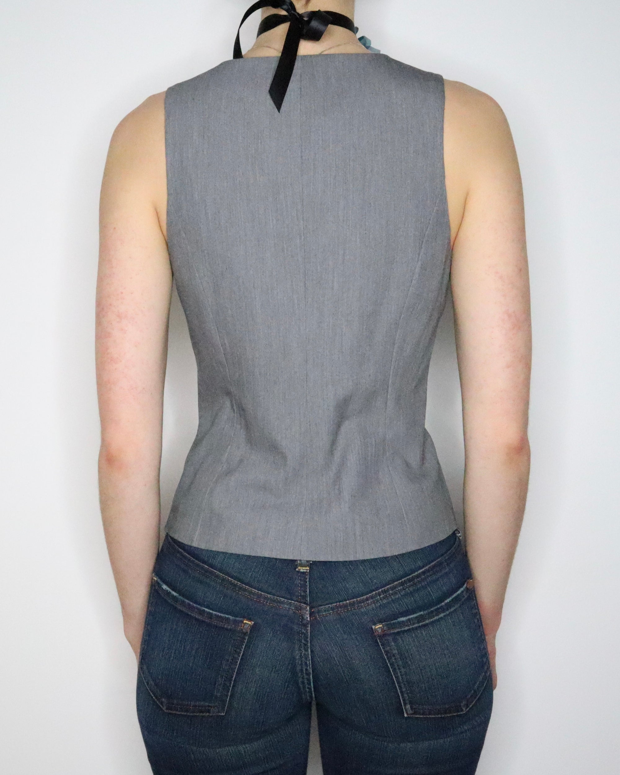 Gray Waistcoat Vest (Medium) 