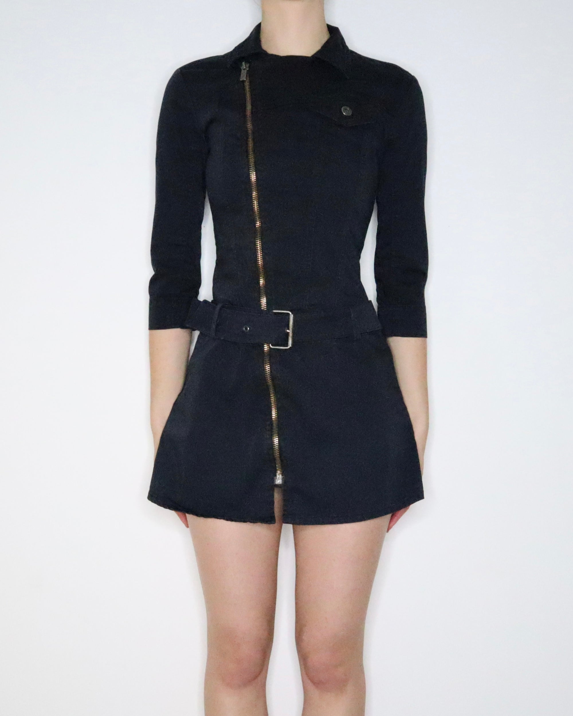 Diesel Black Mini Dress (S-M) 