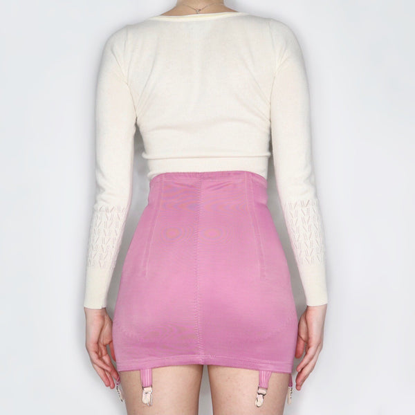 Pink Cutesy Girdle Skirt  ani vintage – Ani Vintage