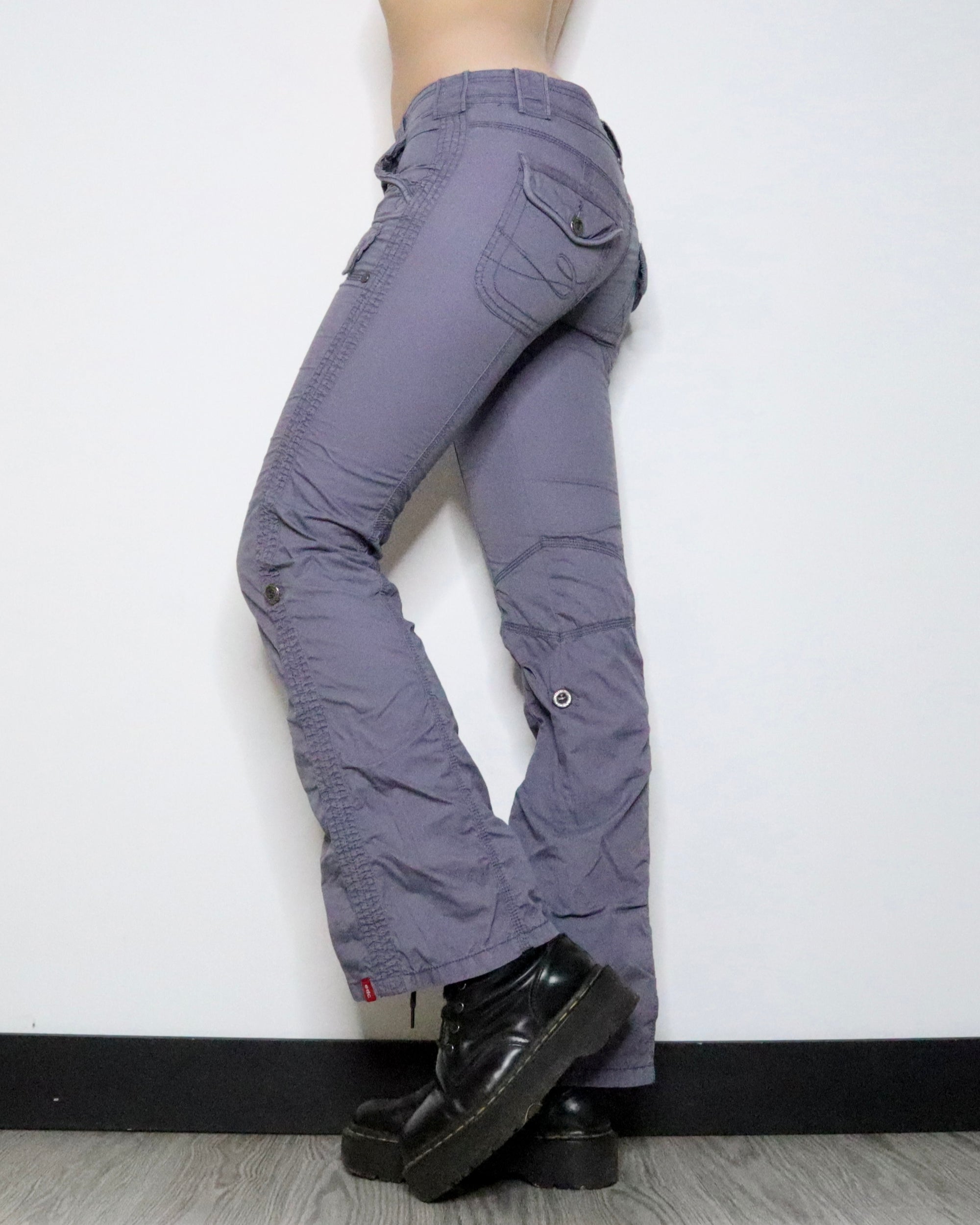 Dusty Lavender Cargo Pants (Small) 