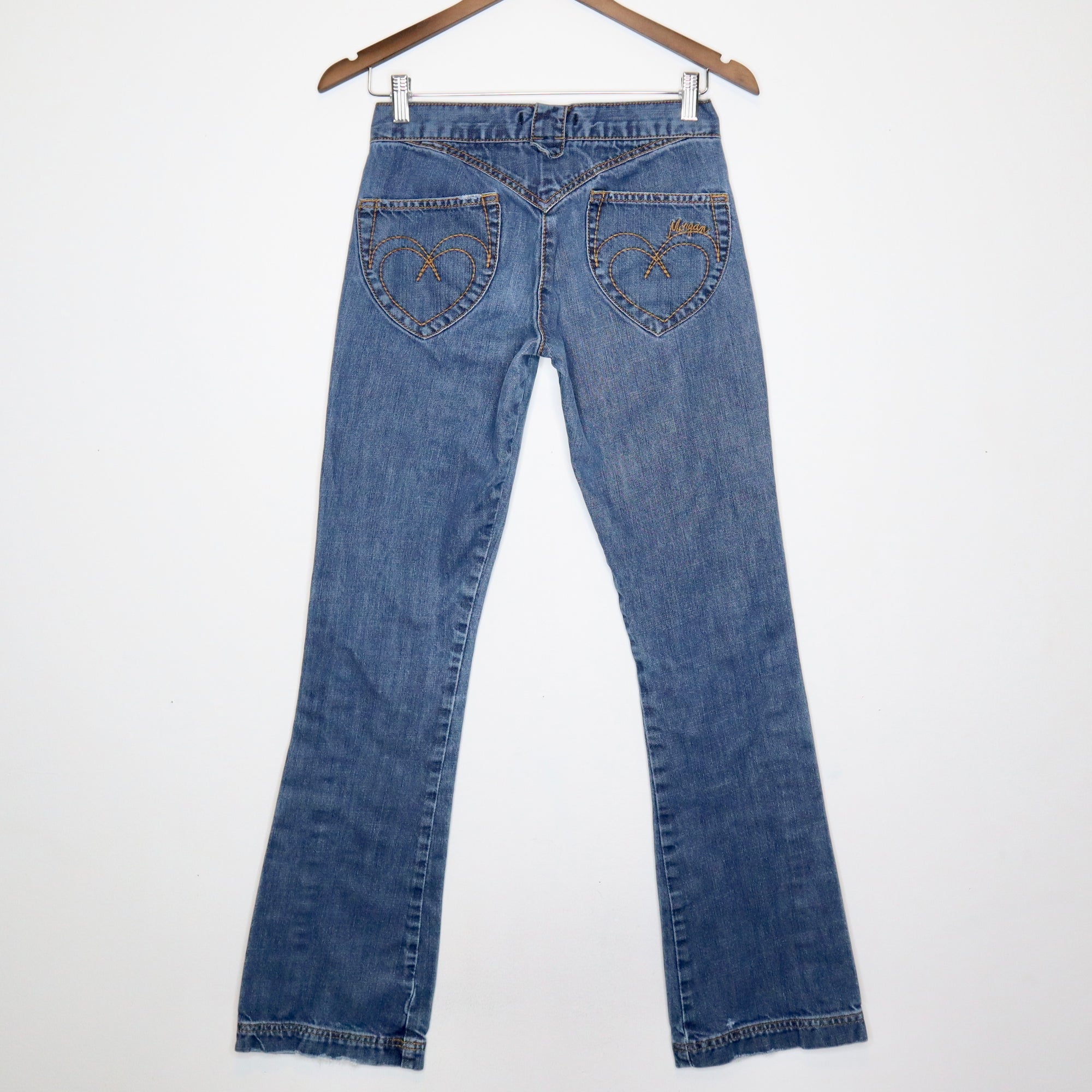 Low Rise Heart Jeans 