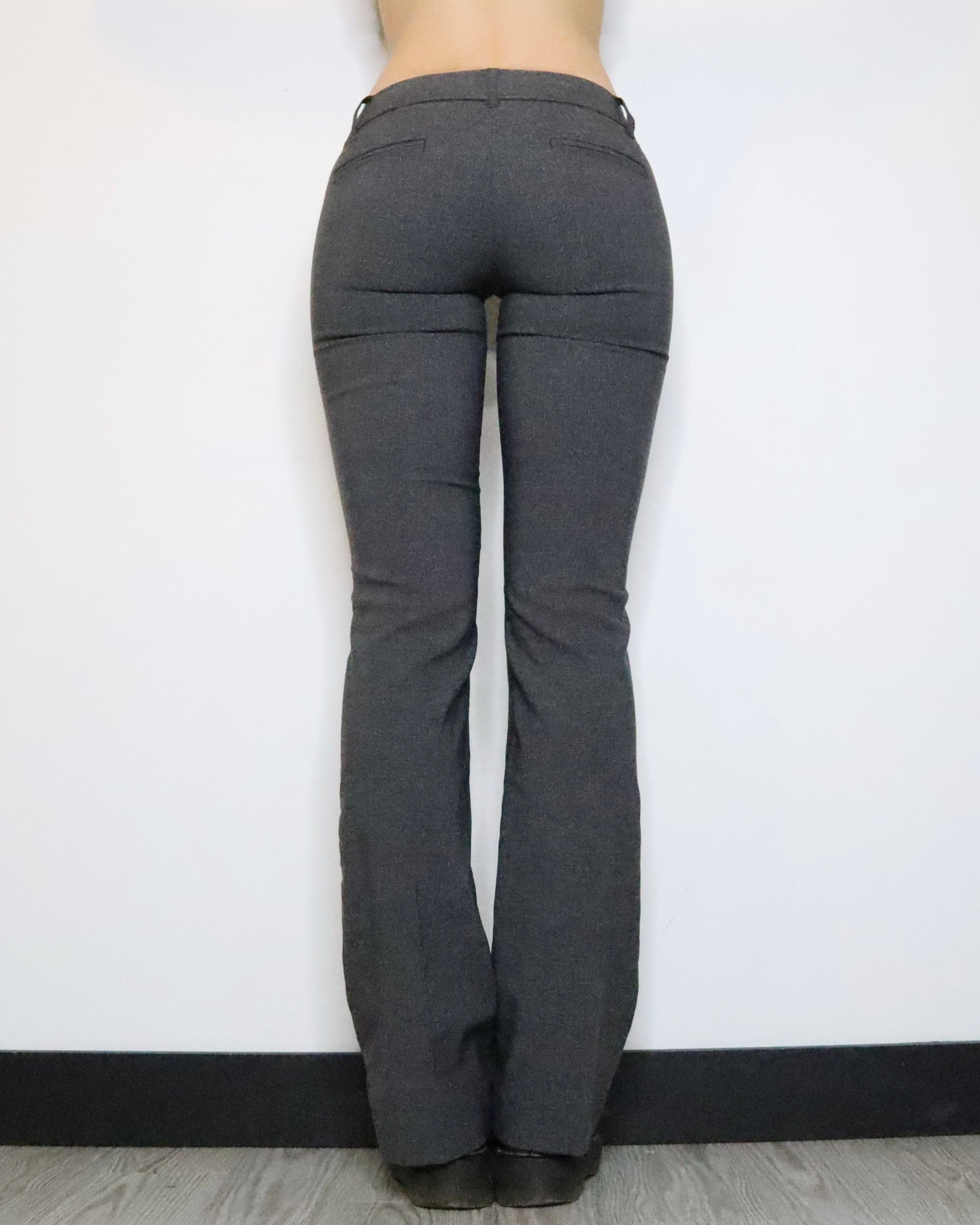 Gray Flare Pants (XS-S) 