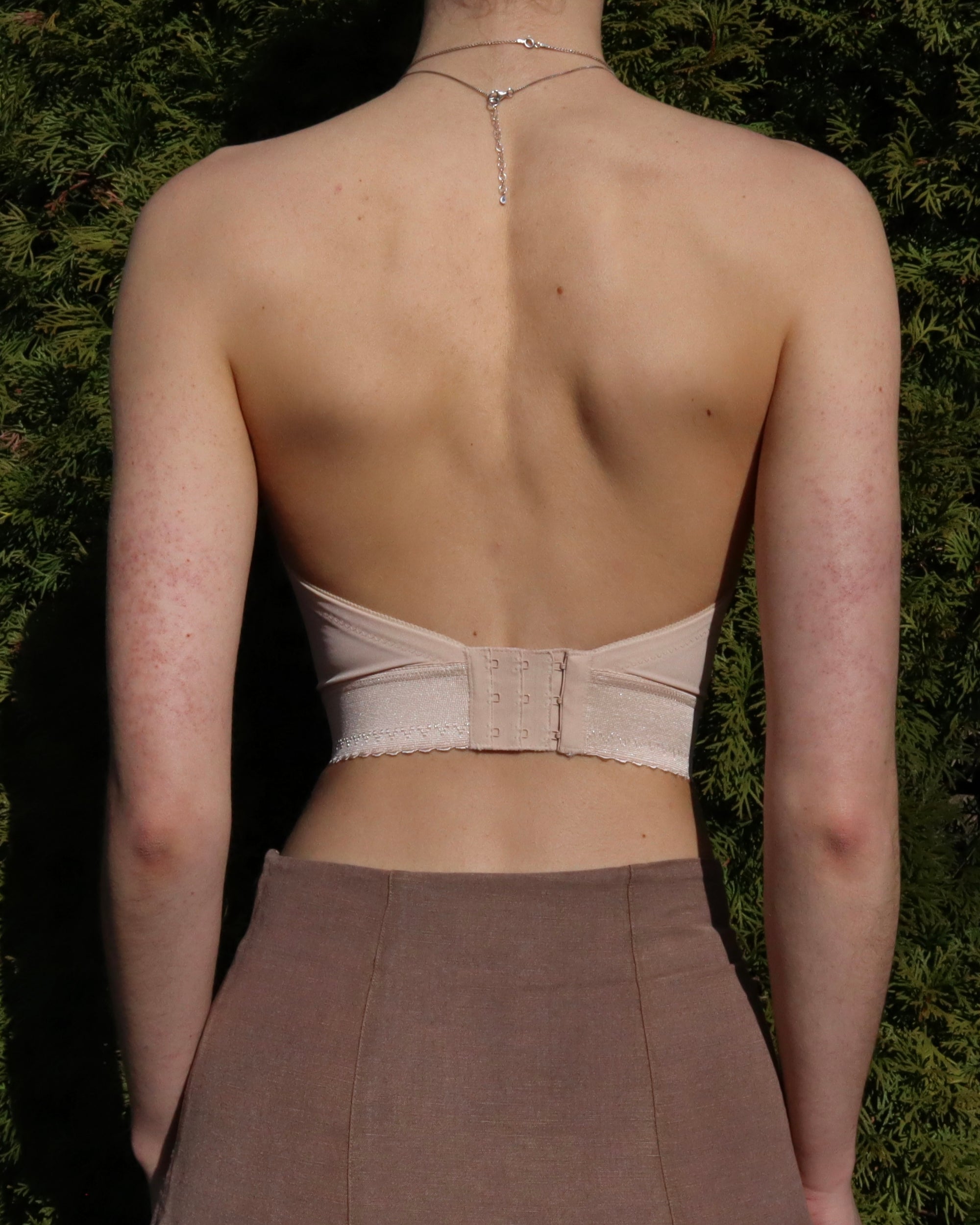 Nude Lace Bustier (XS)