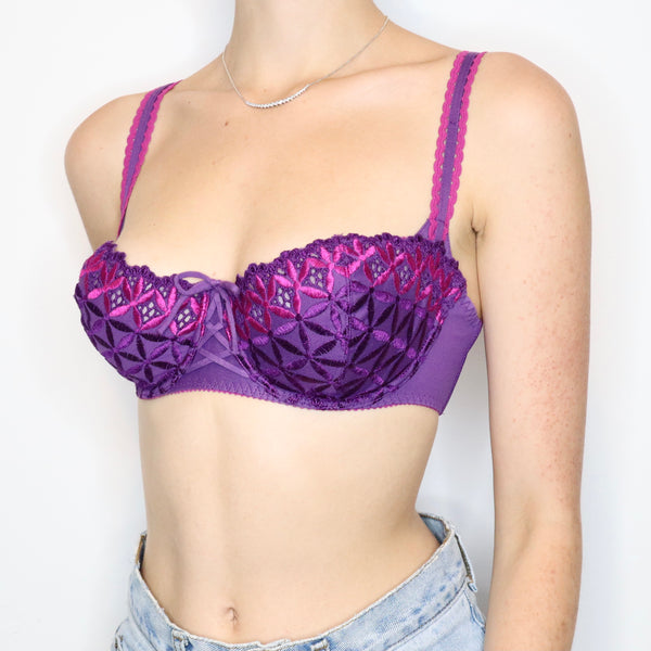 Aubade Paris Purple Bra Imber Vintage