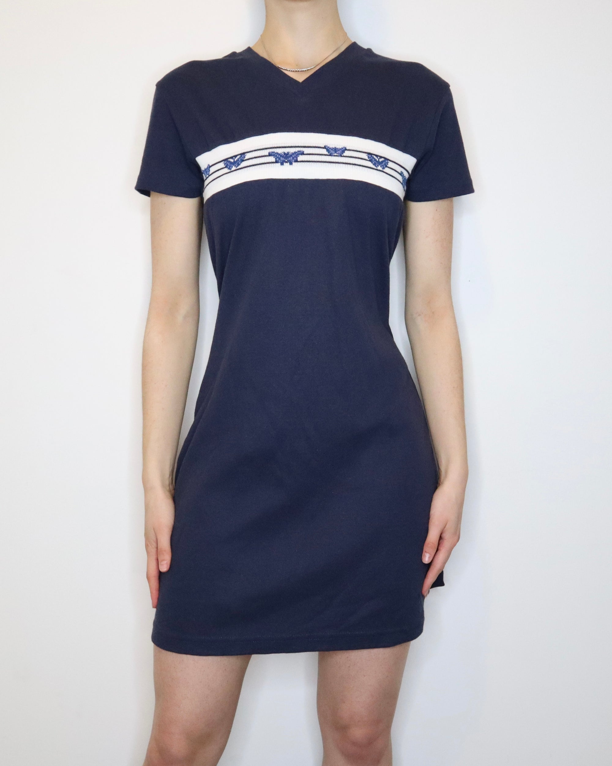 Navy T-Shirt Dress (Large) 