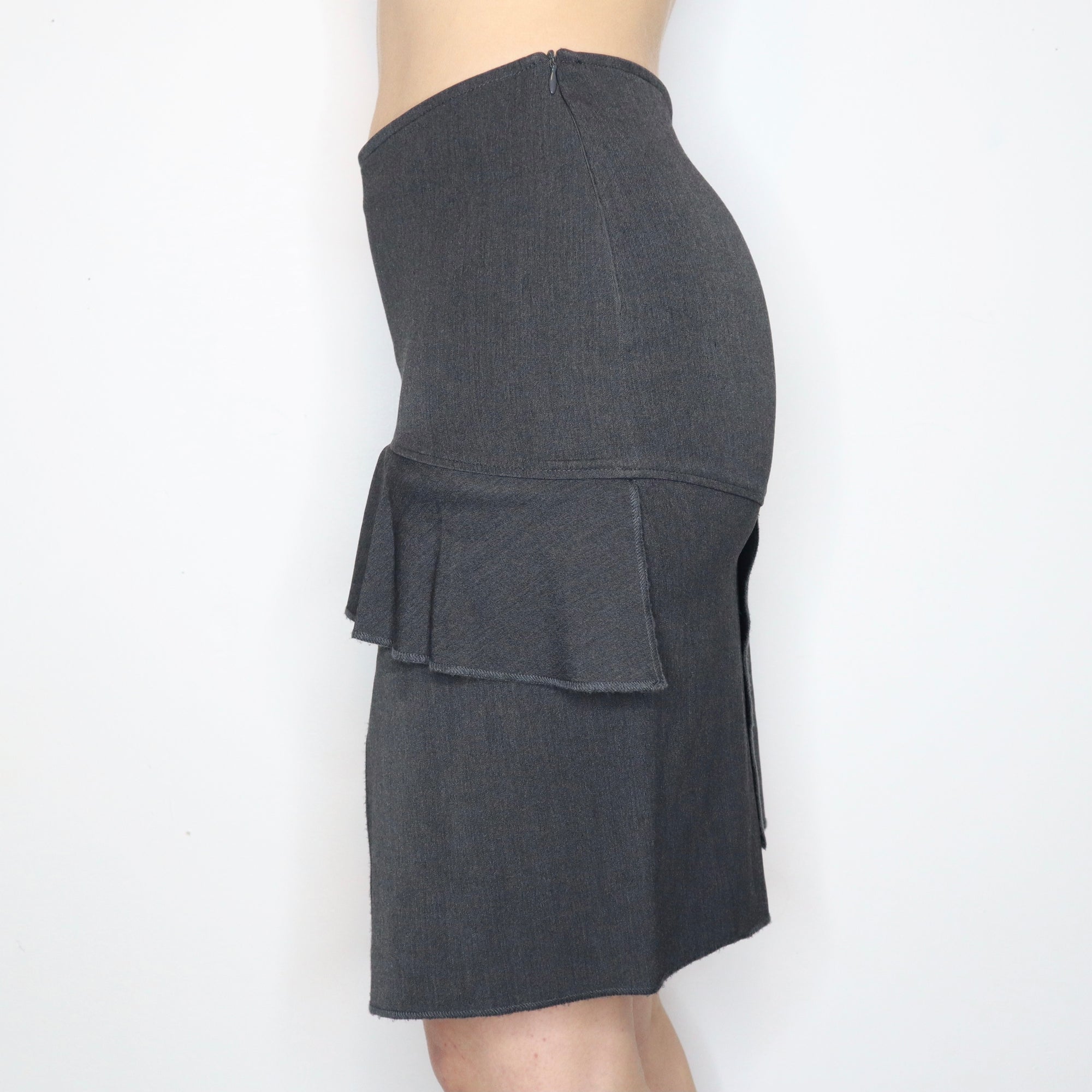 Asymmetrical Midi Skirt 