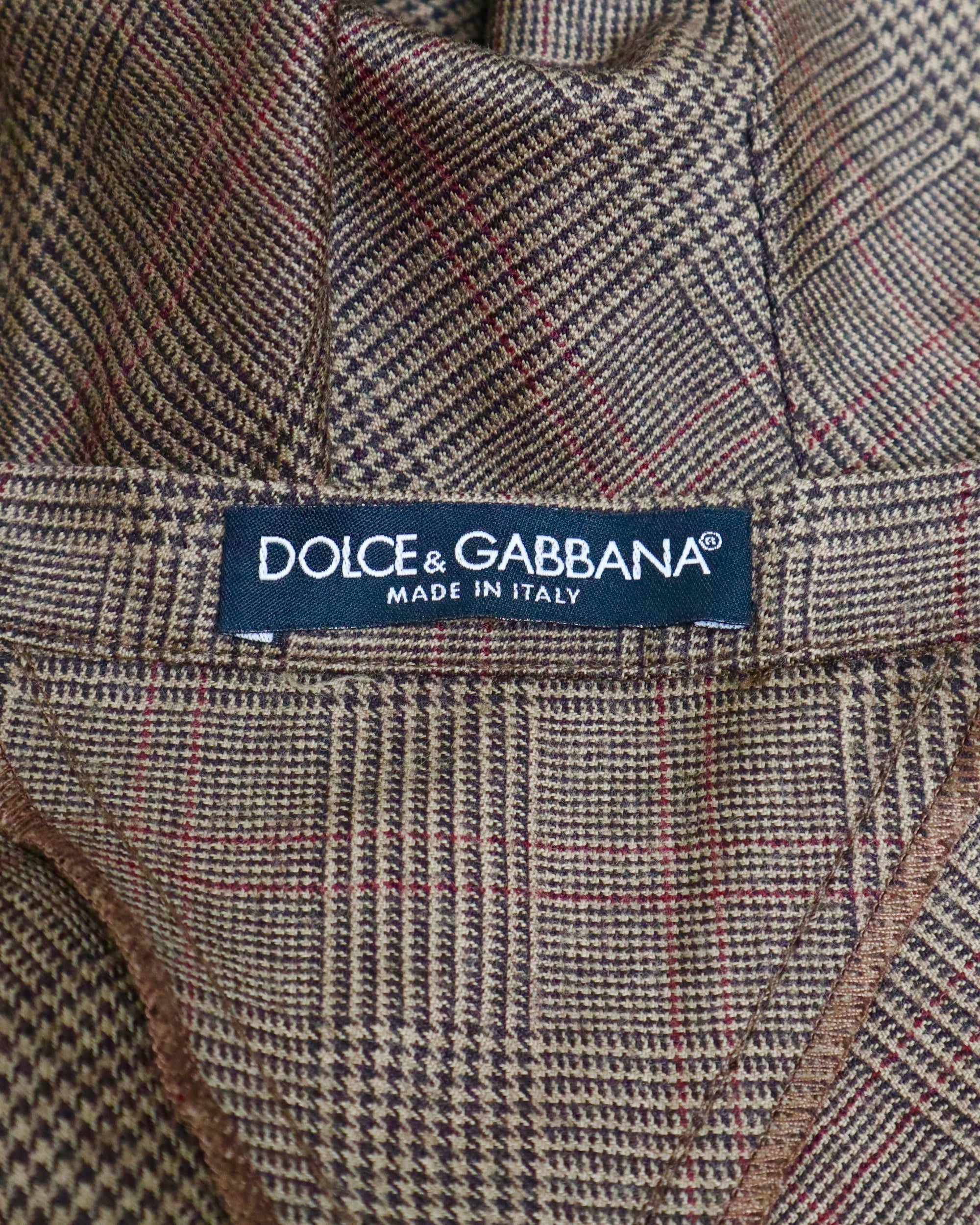 Dolce & Gabbana Plaid Skirt (S-M) 