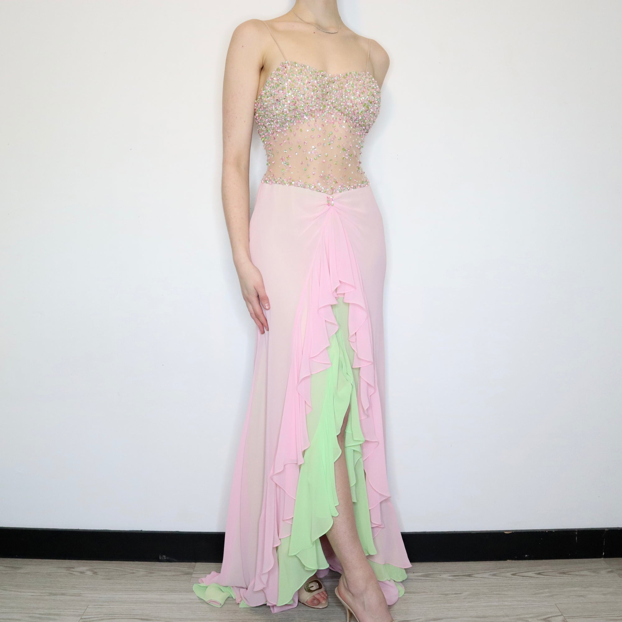 y2k long dress Y2K Princess Prom Dress