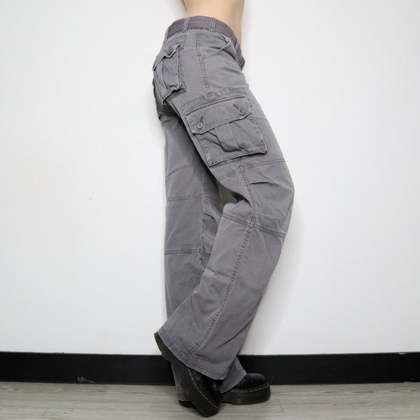 Anatomie Low Rise Cargo Capri Pants Gray, $99