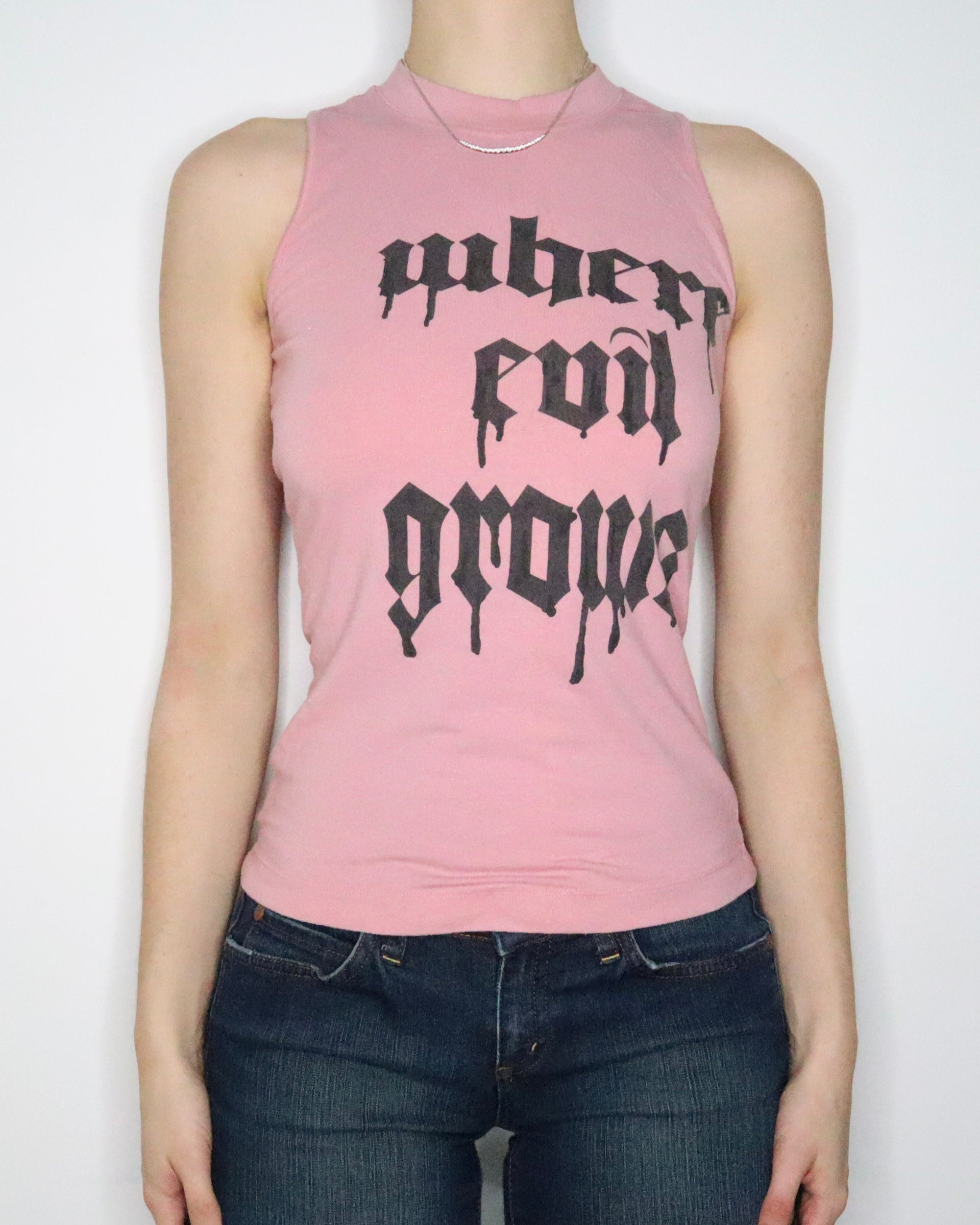 Miss Sixty Pink Tank Top (Small) 