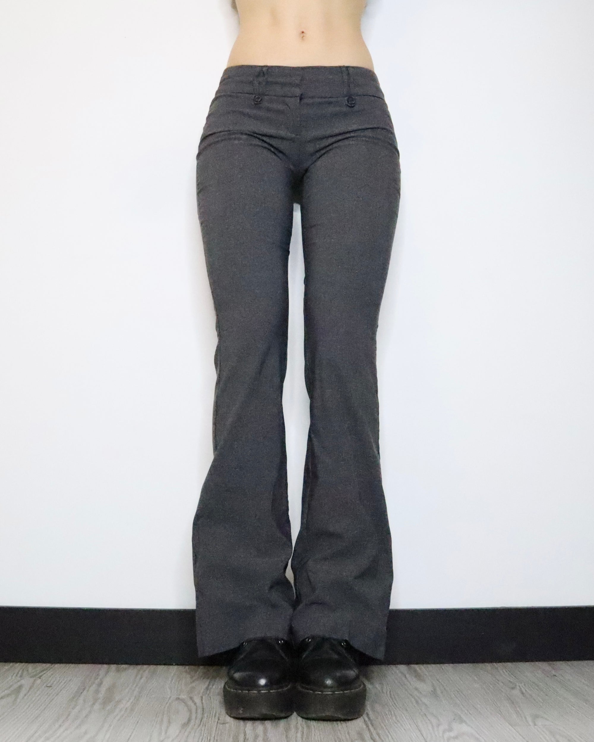 Gray Flare Pants (XS-S) 