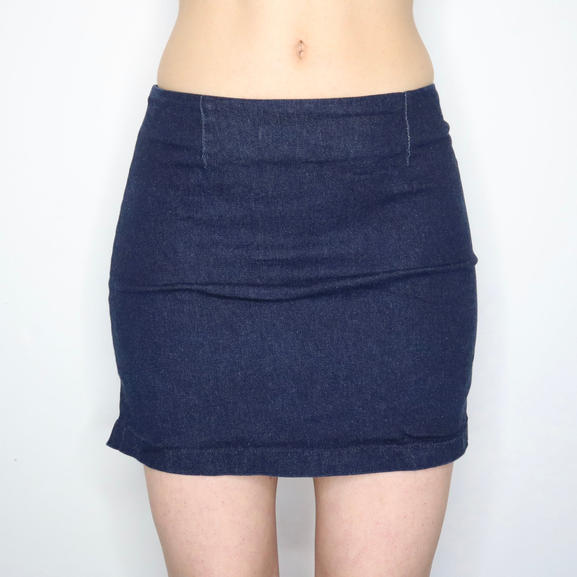 Denim Mini Skirt 