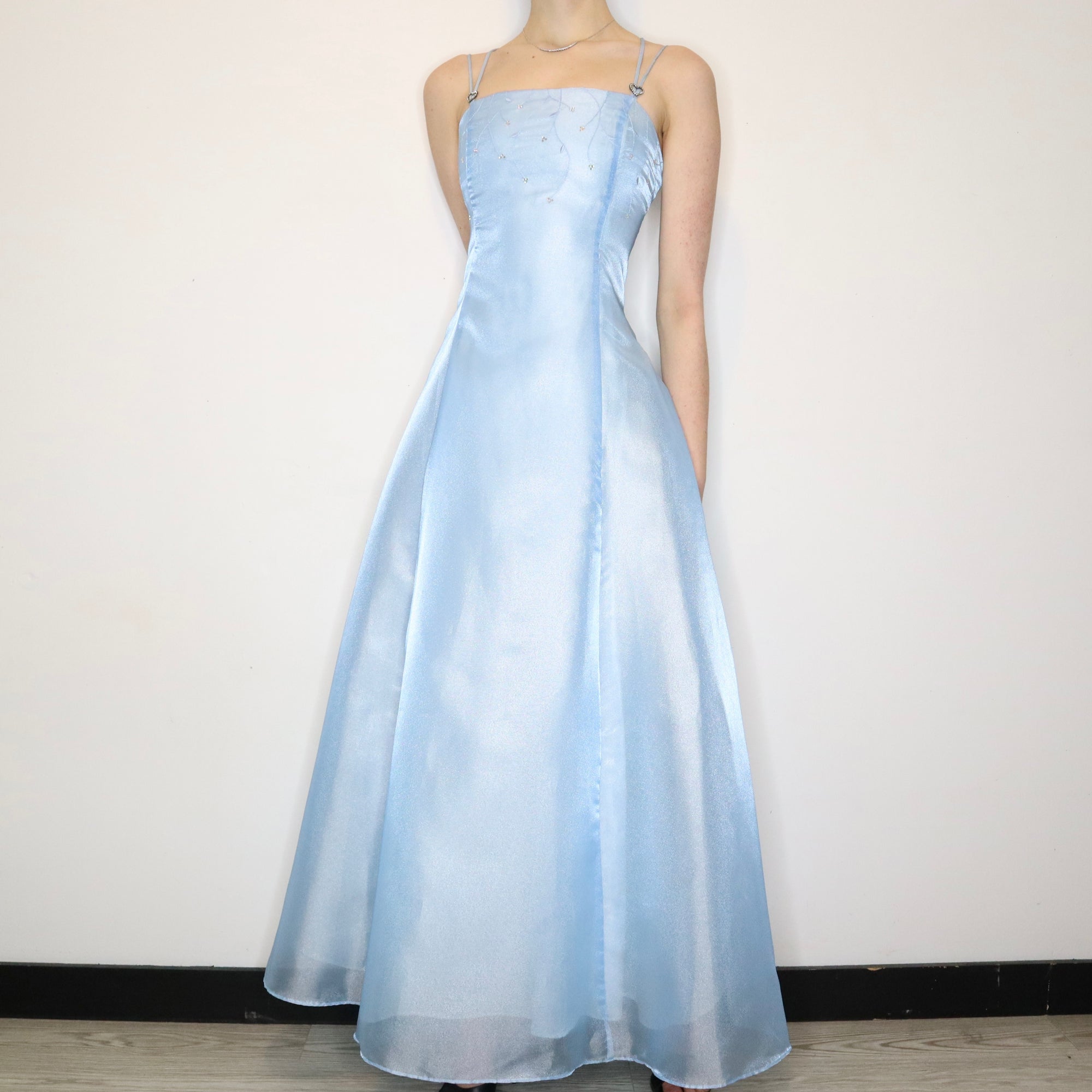 Light Blue Princess Prom Dress - Imber Vintage Light Blue Princess Prom Dress - Imber Vintage