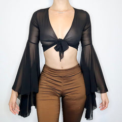 Ameri（アメリ）の「VOLUME SLEEVE BOLERO（Tシャツ/カットソー