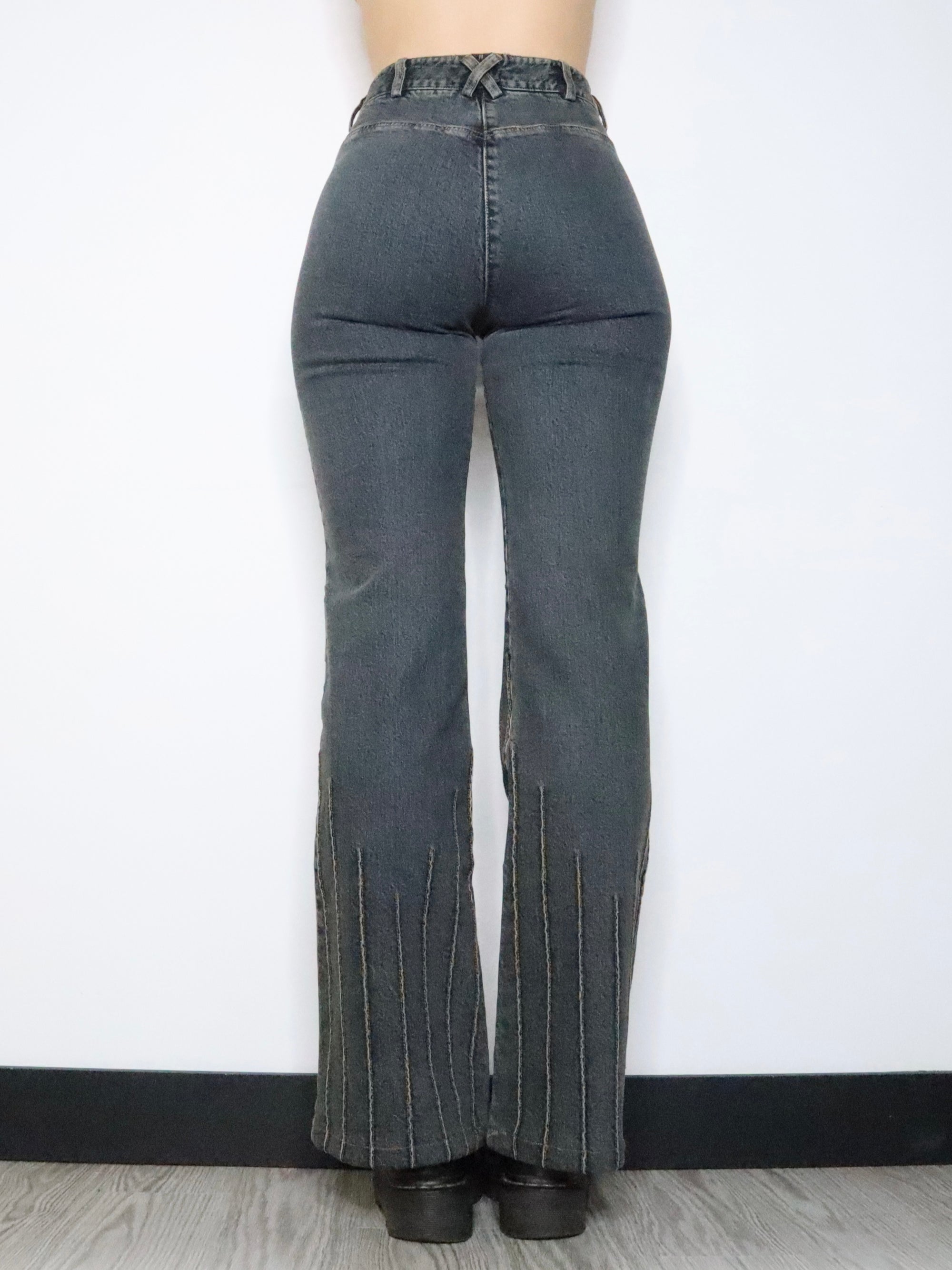 DKNY Overdyed Flare Jeans (Medium) 