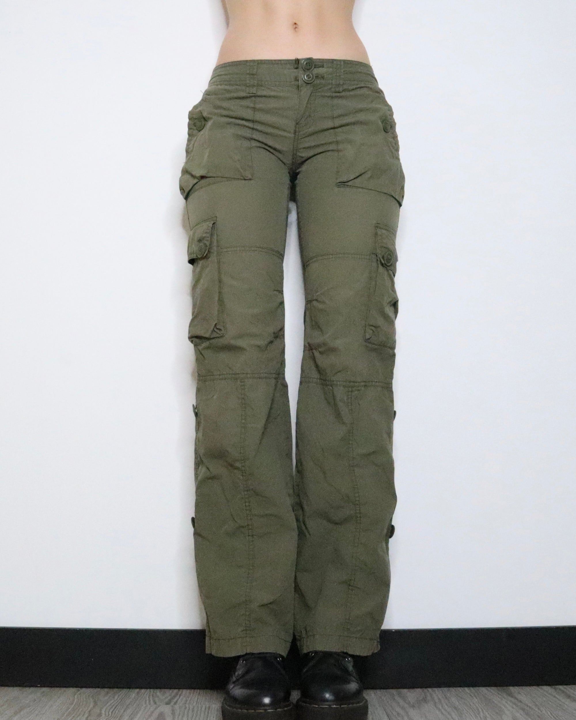 Green Cargo Pants (Small) 
