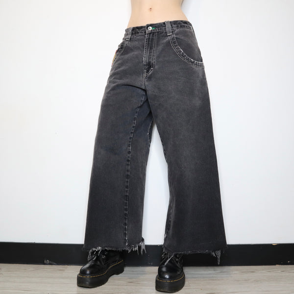 Vintage Y2K JNCO Ultra Wide Leg Rave Jeans - Imber Vintage