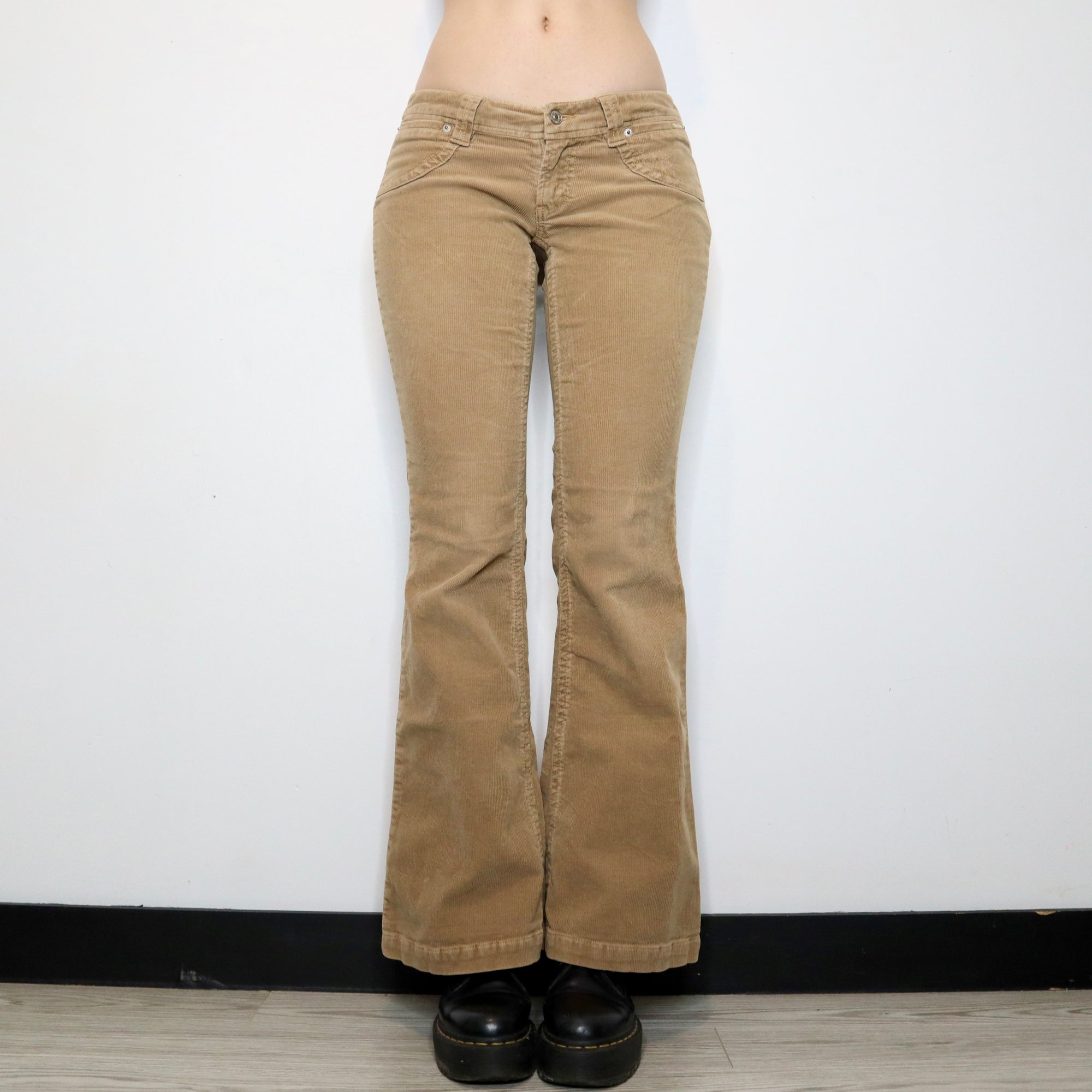 Tan on sale flare pants