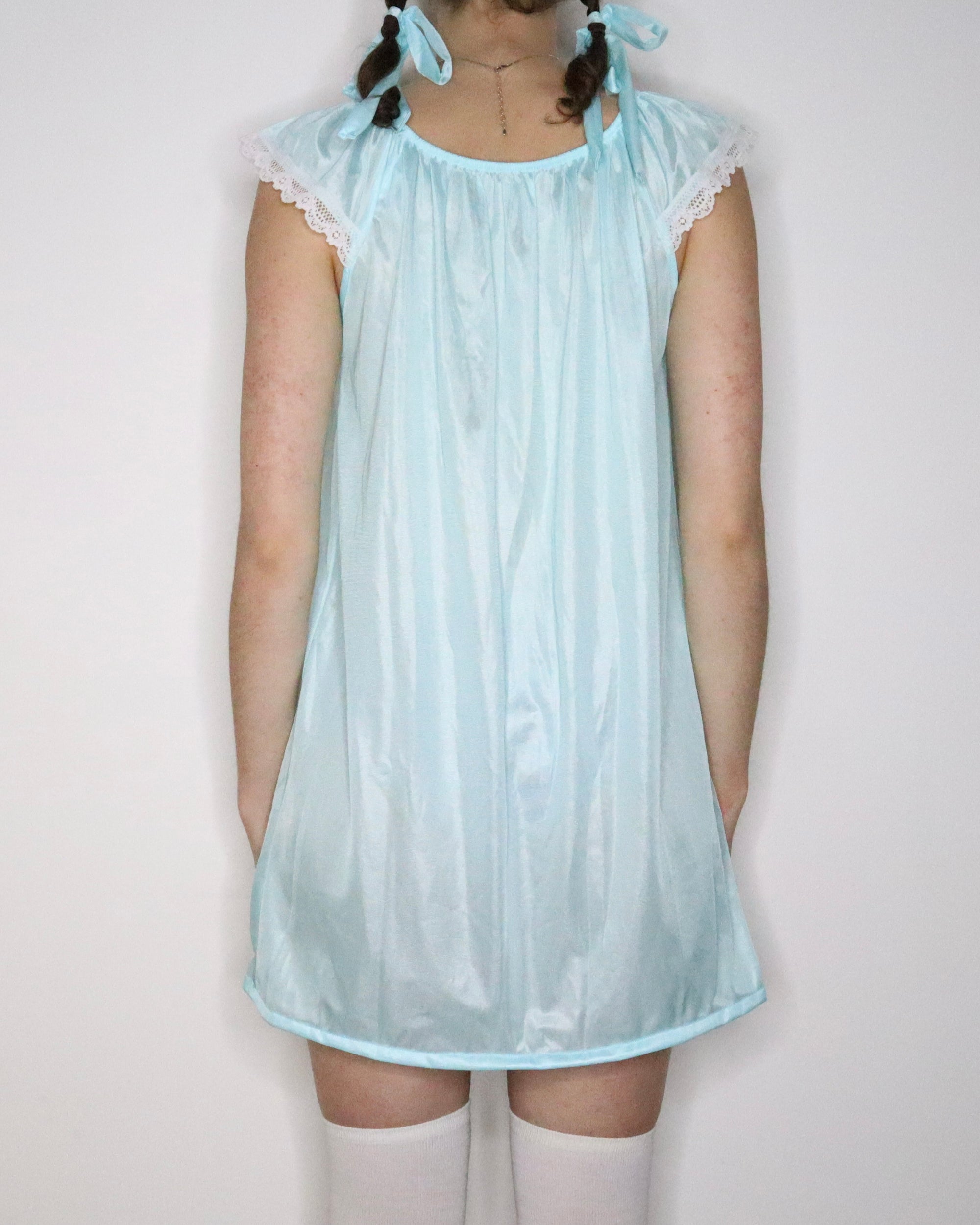 Blue Babydoll Nightgown (Medium) 