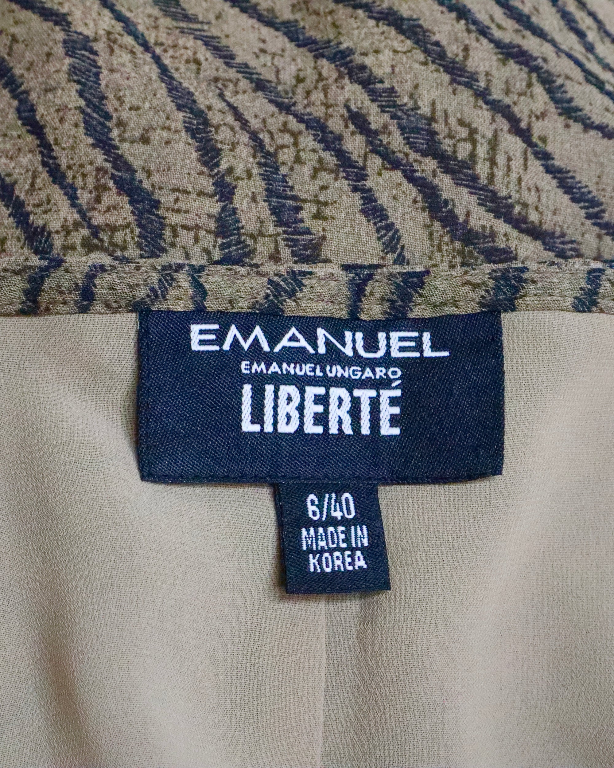 Emanuel Ungaro Maxi Skirt (Small) 