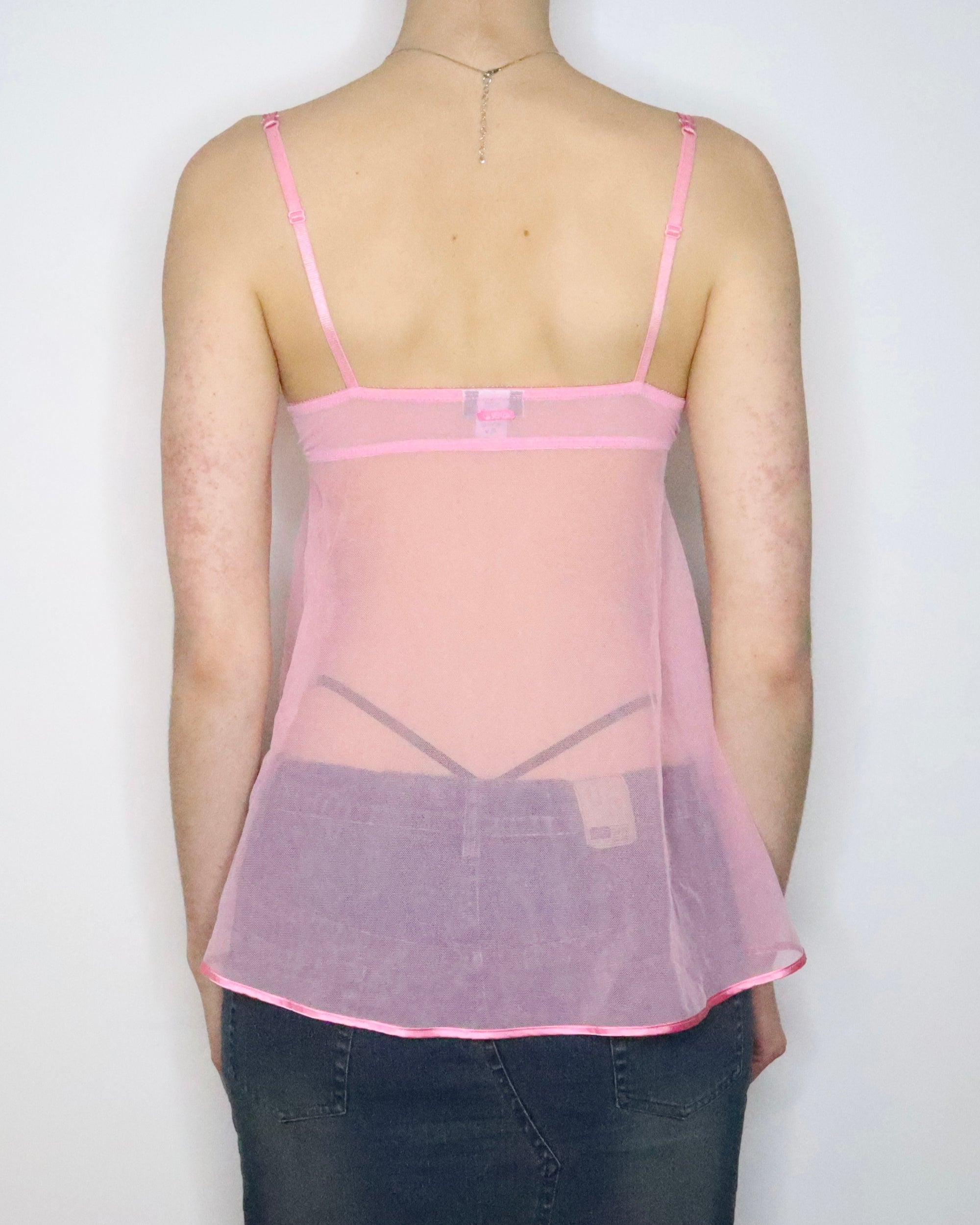 Pink Open Stomach Bustier (Small) 