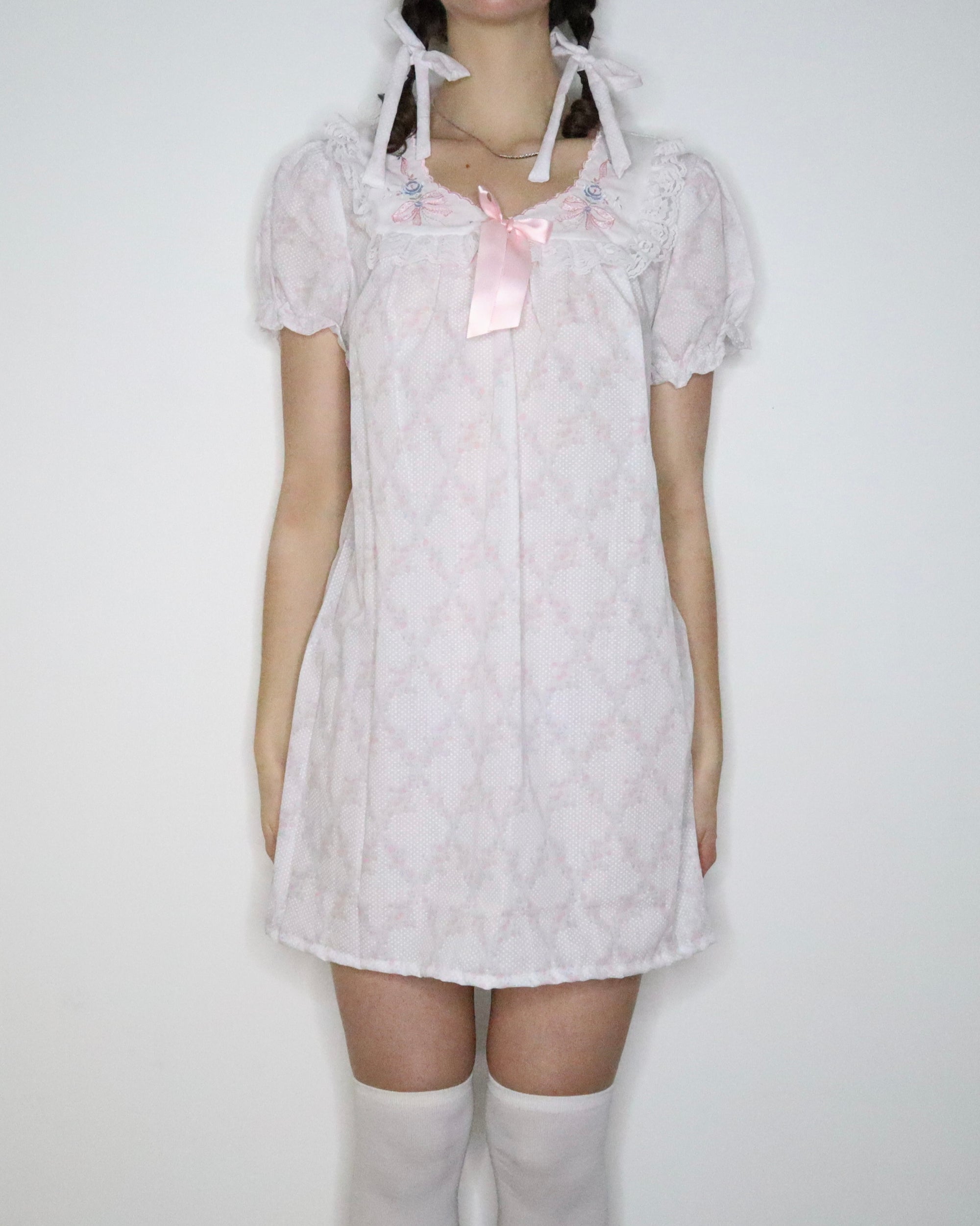 Pastel Babydoll Nightgown (Large) 