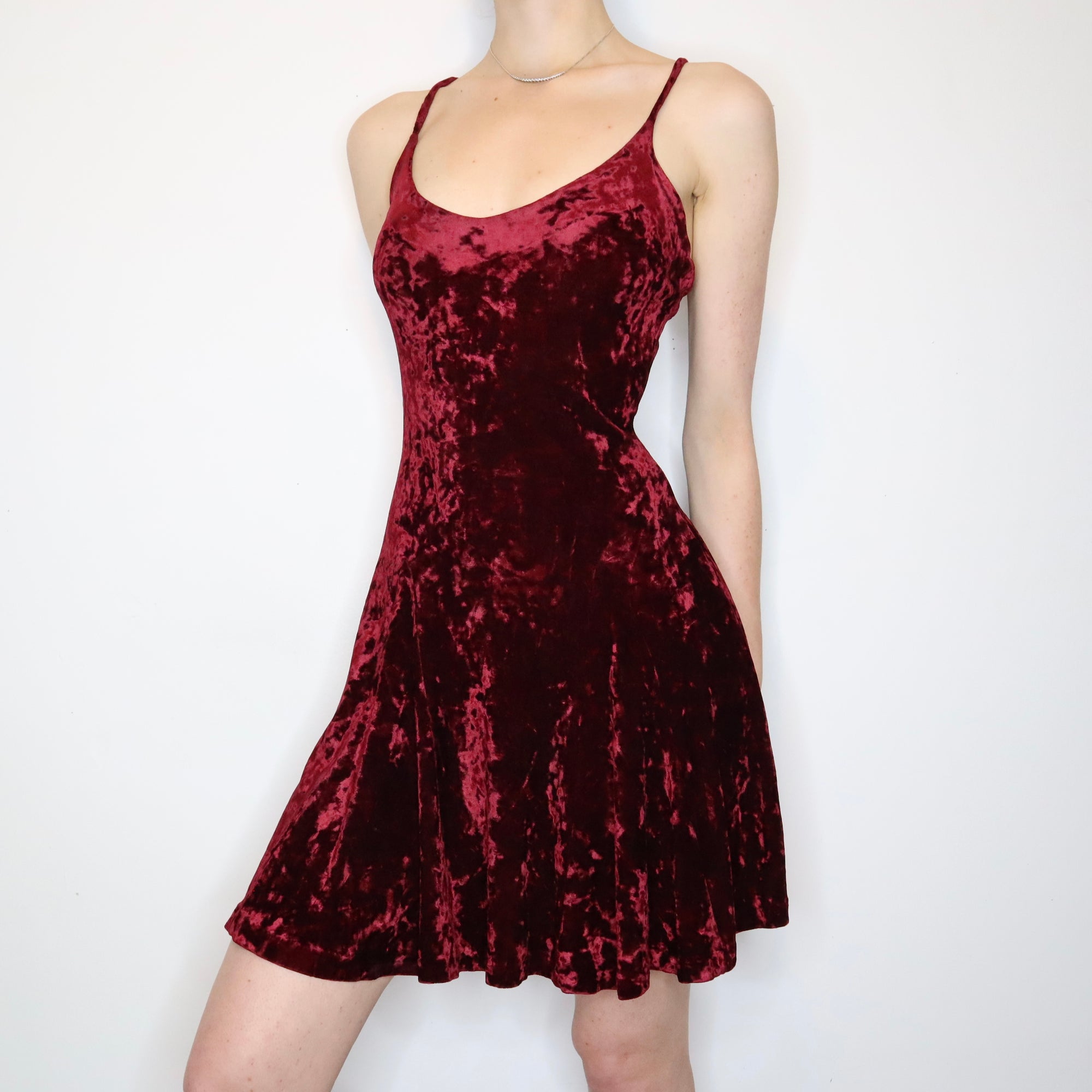 Betsey Johnson Red Velvet Dress (S-L)