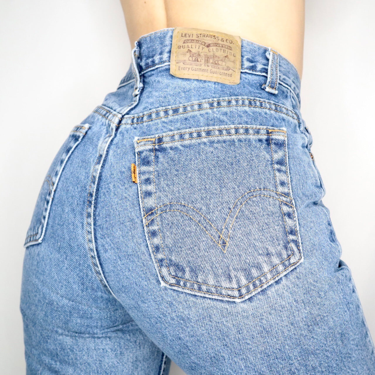 Vintage Late 90s High Waisted Levis Jeans